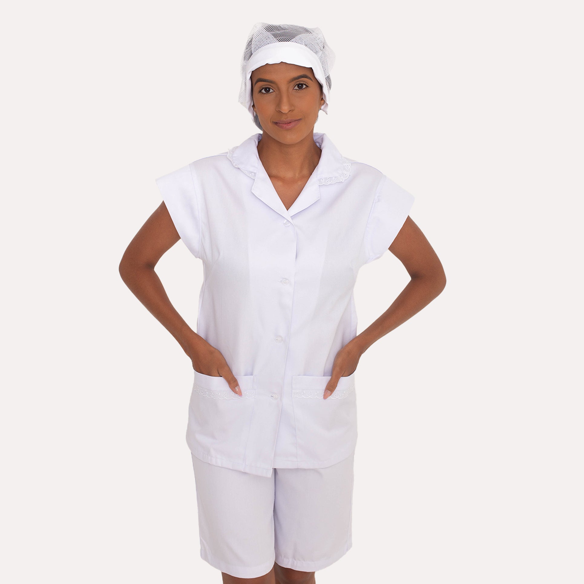 Uniforme babá Branco