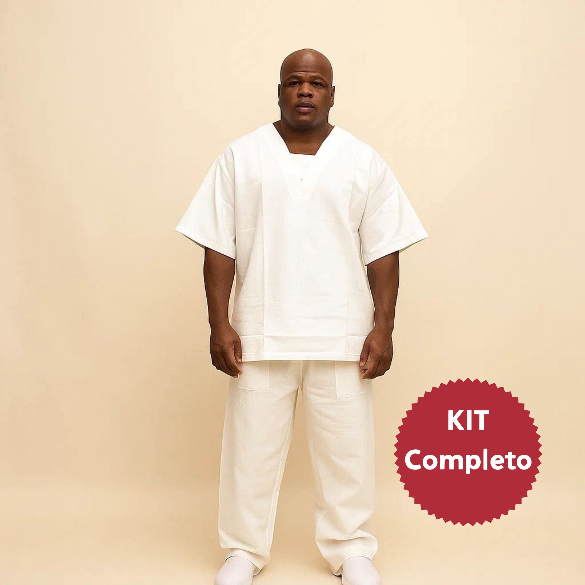 Uniforme Completo Hospitalar (Jaleco + Calça)