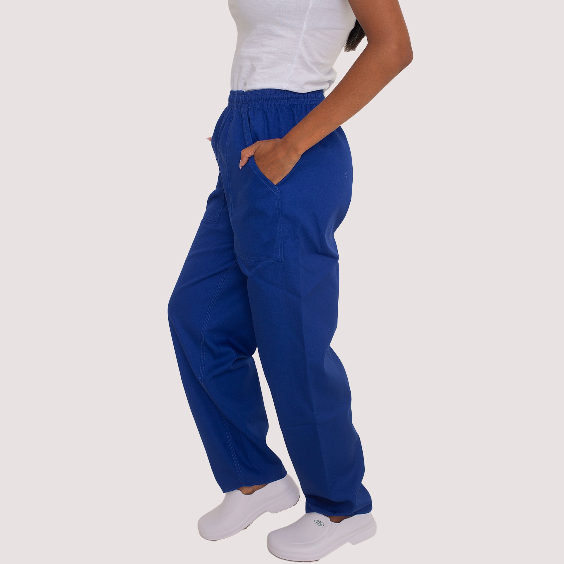 Calça Brim Azul Royal