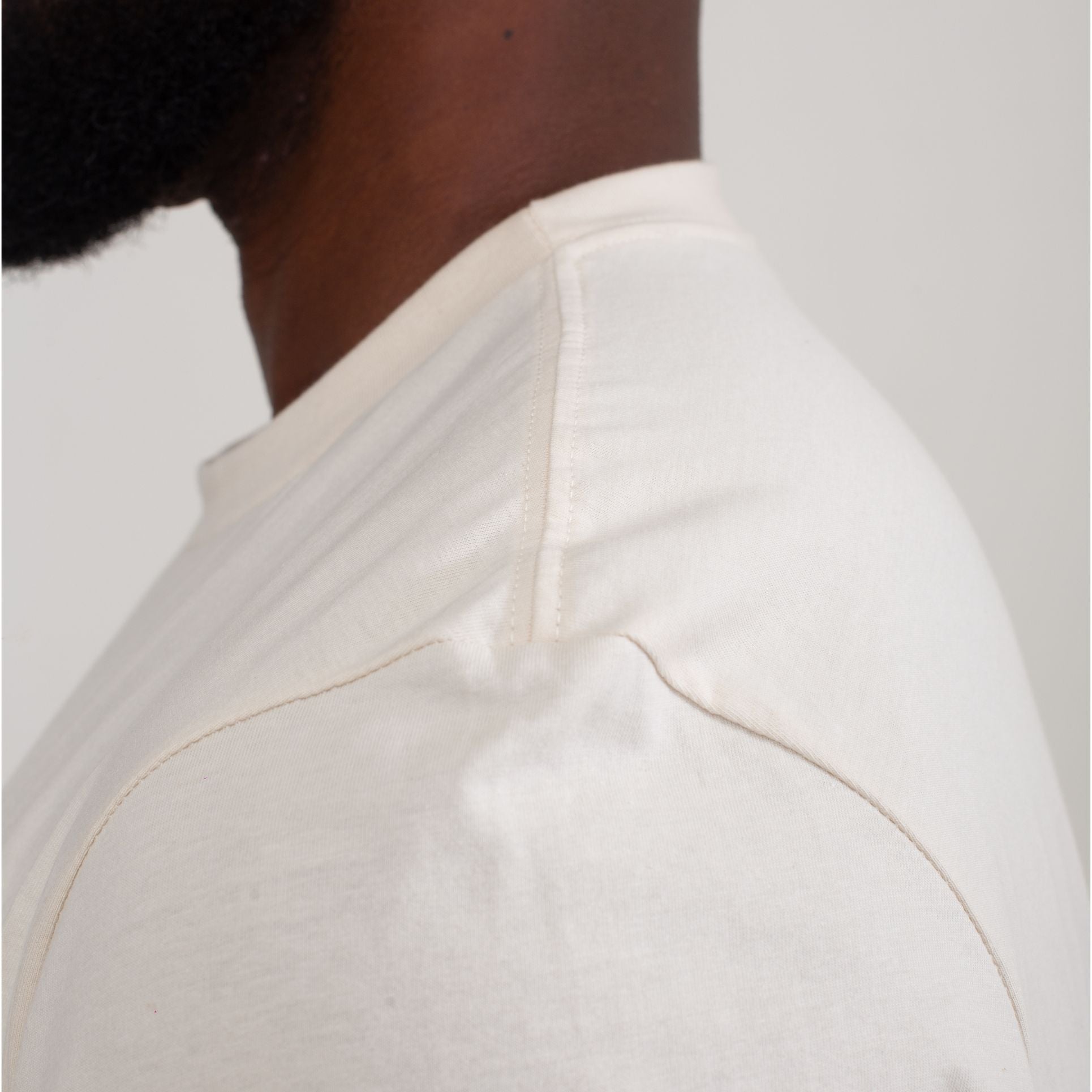 Camisa Bege de Algodão Premium Masculina