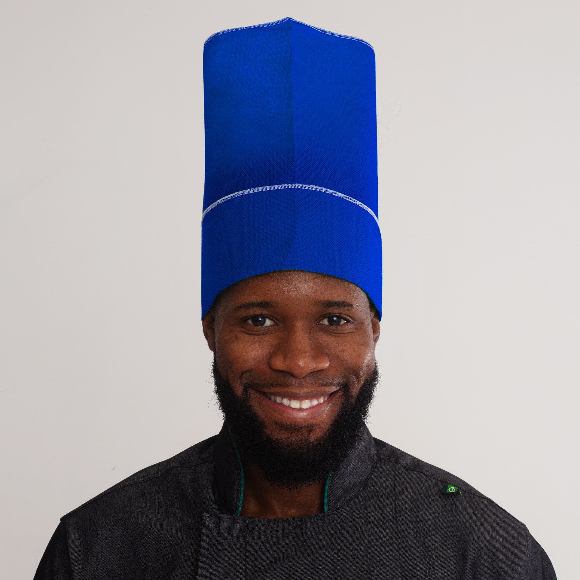 Chapéu de chef TNT Azul Royal