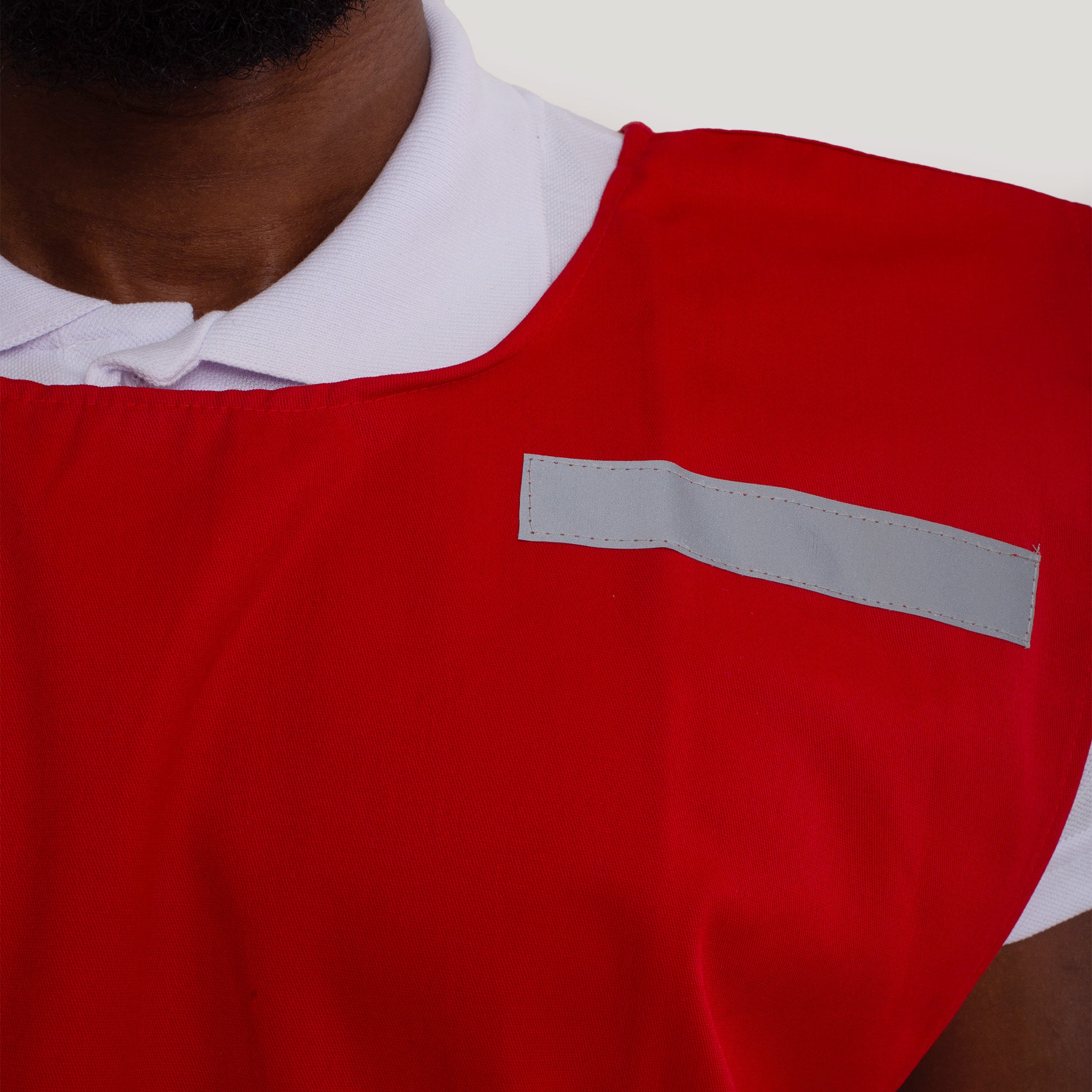 Colete Vermelho Com Refletivo
