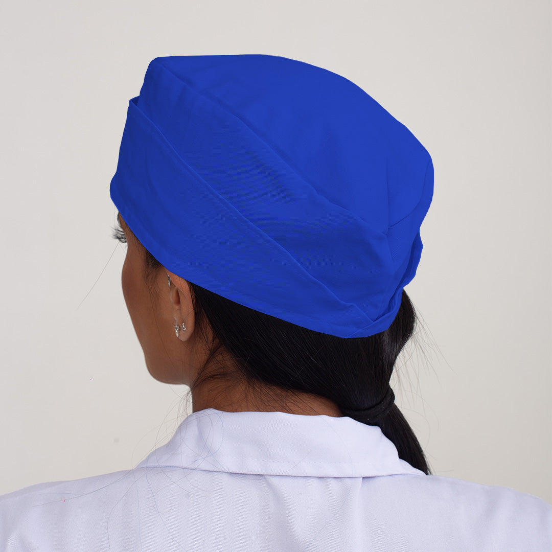 Bibico de Brim Azul Royal