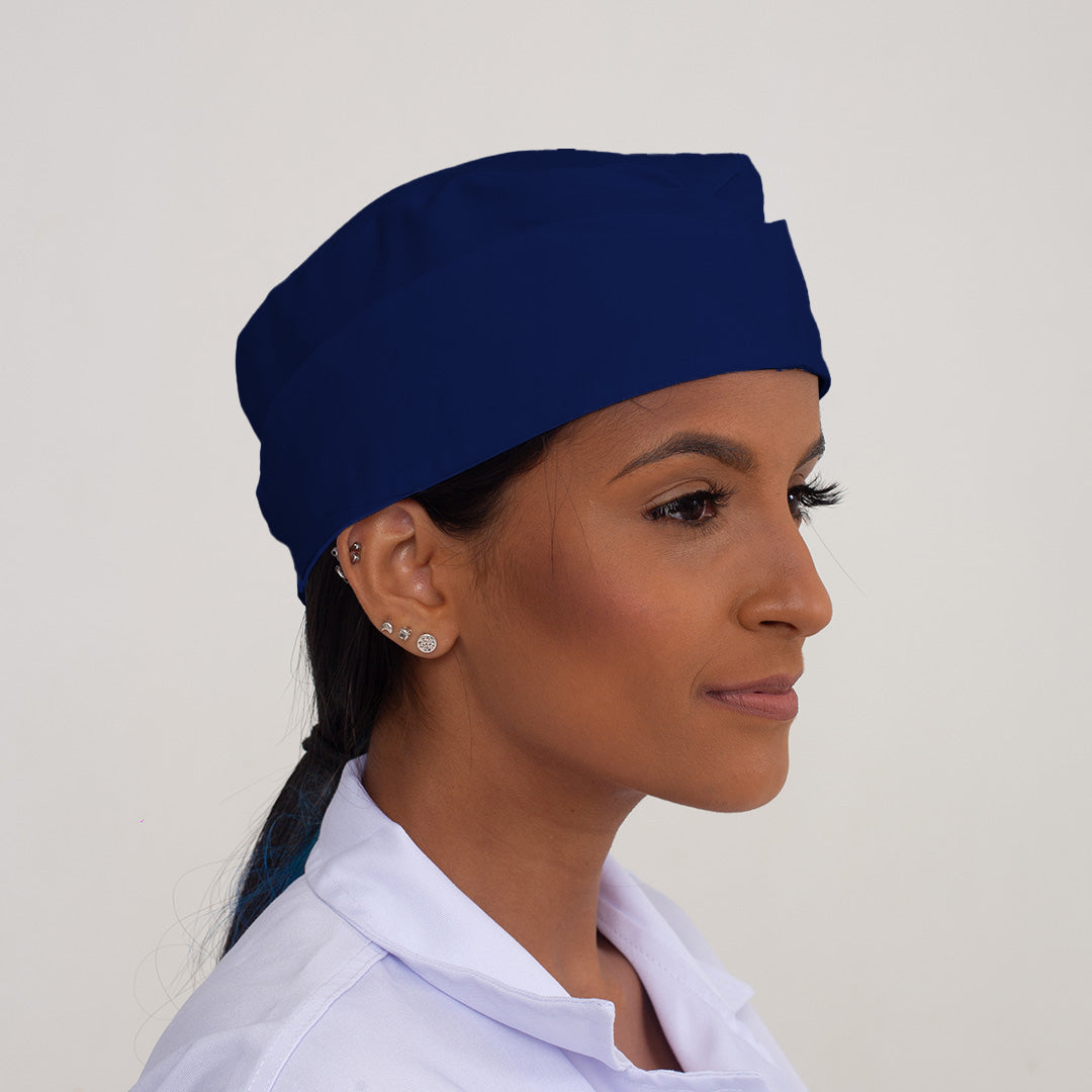 Bibico de Brim Azul Marinho