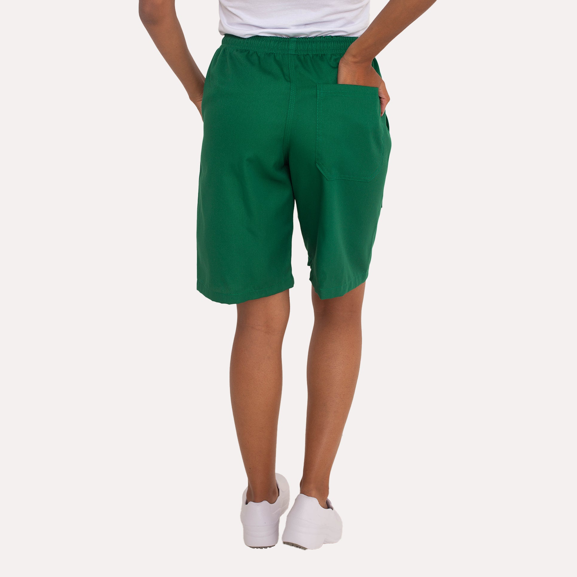 Bermuda Verde Bandeira Brim