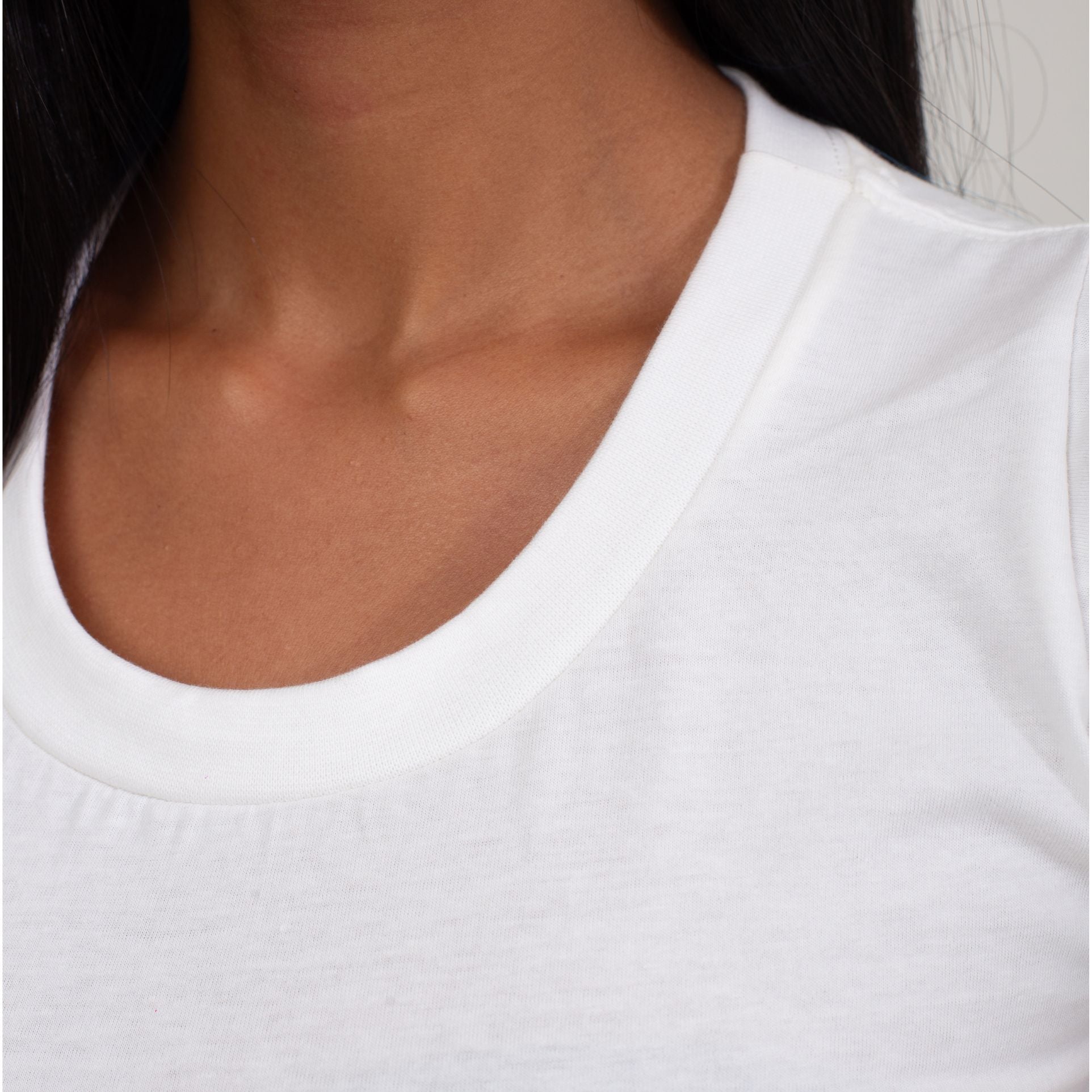 Camisa Off White de Algodão Premium Feminina