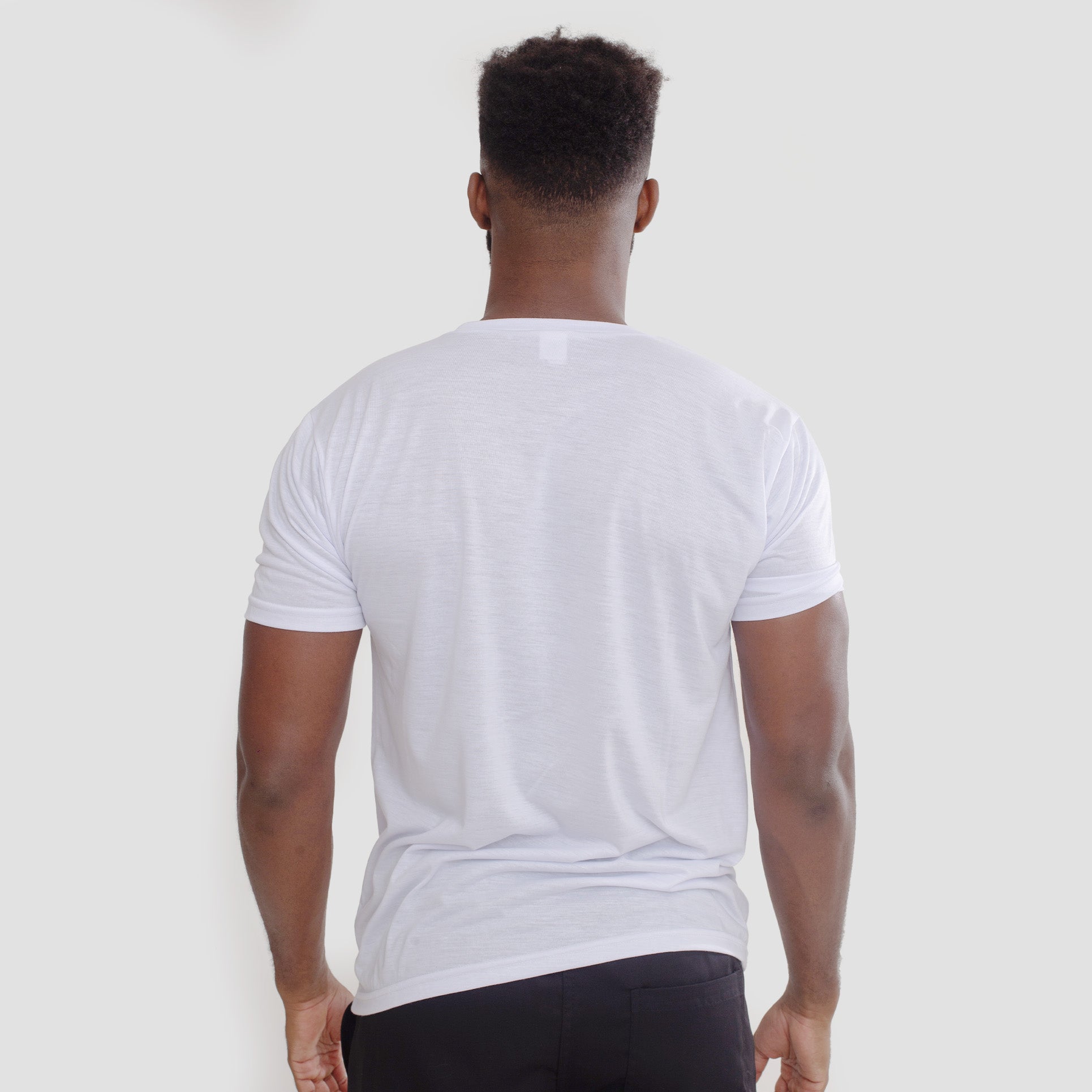 Camisa de Malha 100% Algodão Branca Mr Chef