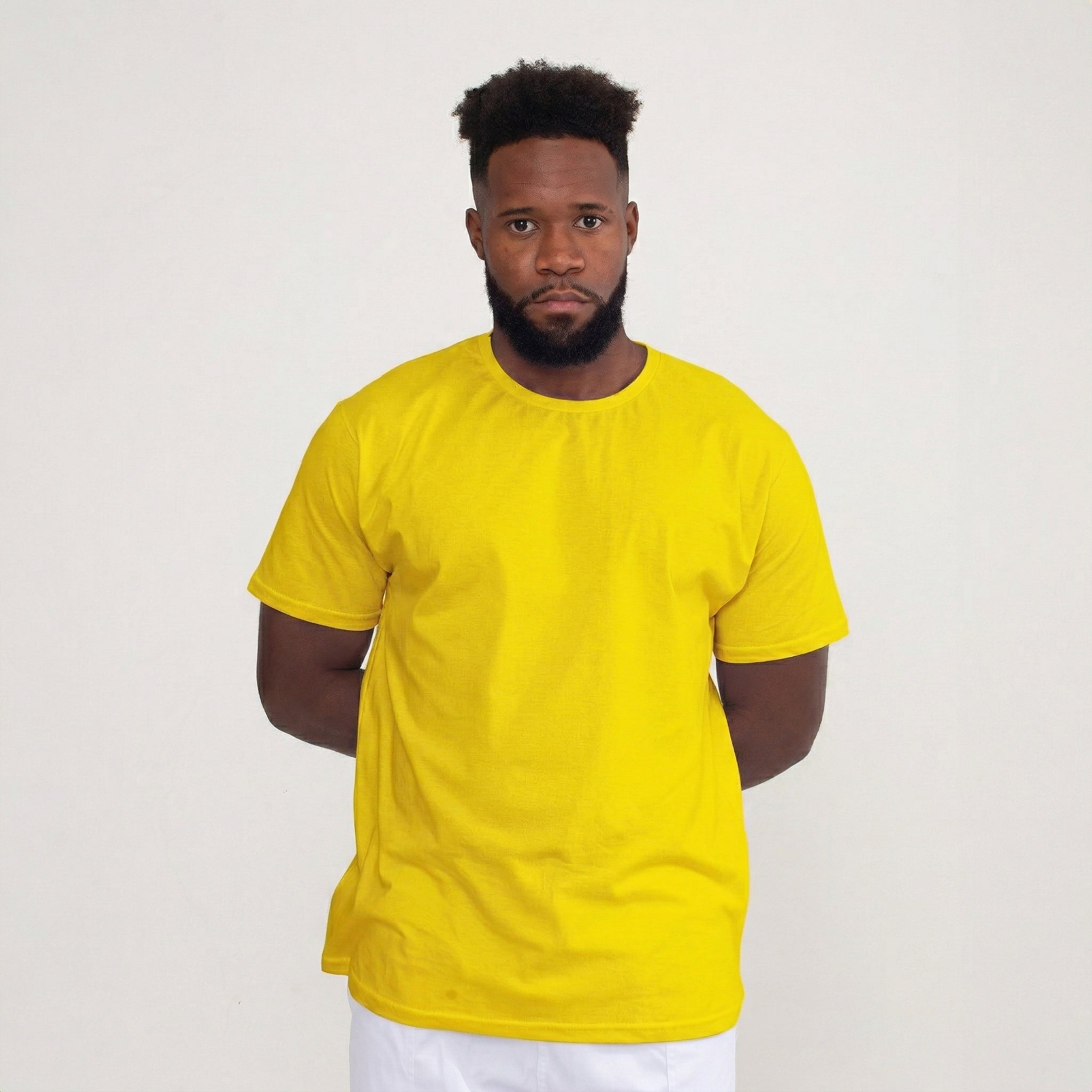 Camisa Amarelo Claro Malha Fria