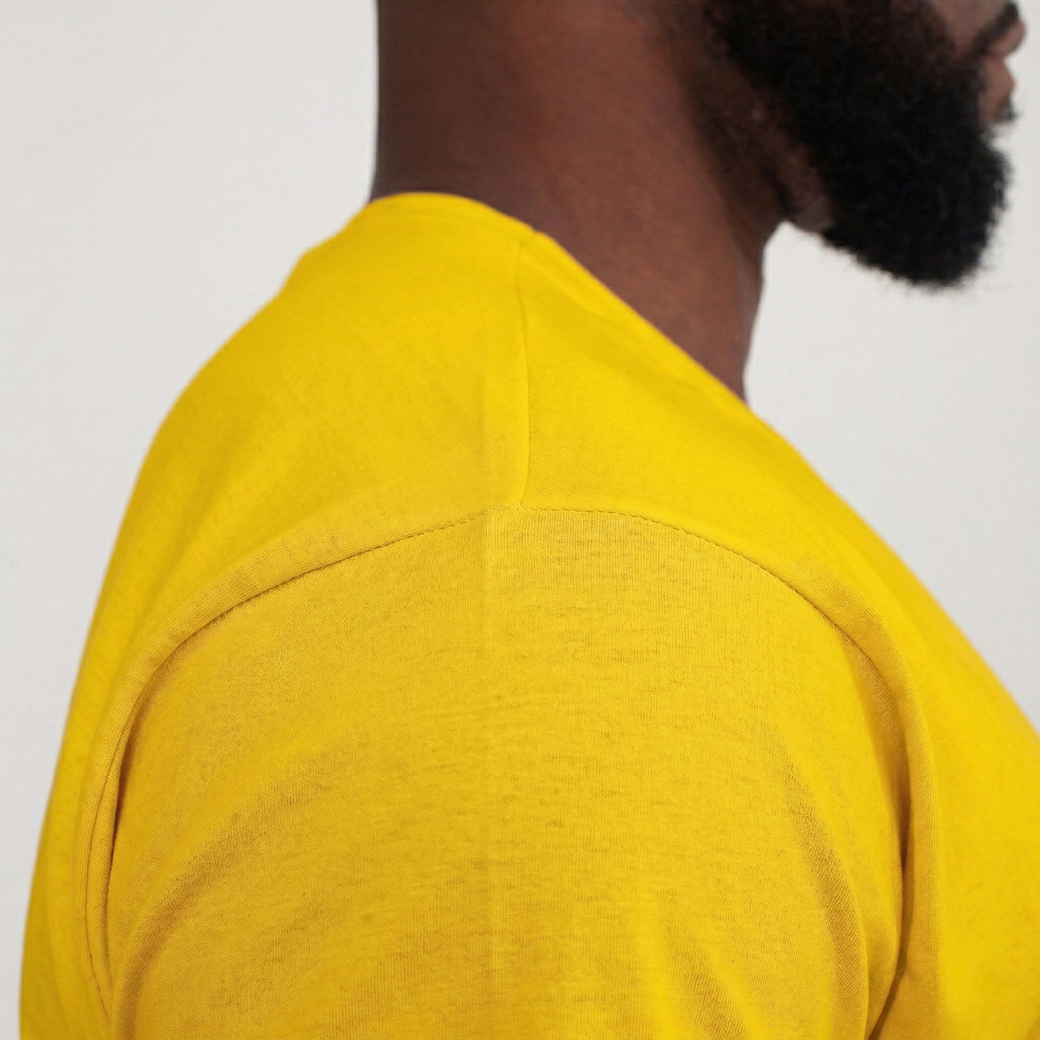 Camisa Amarelo Claro Malha Fria