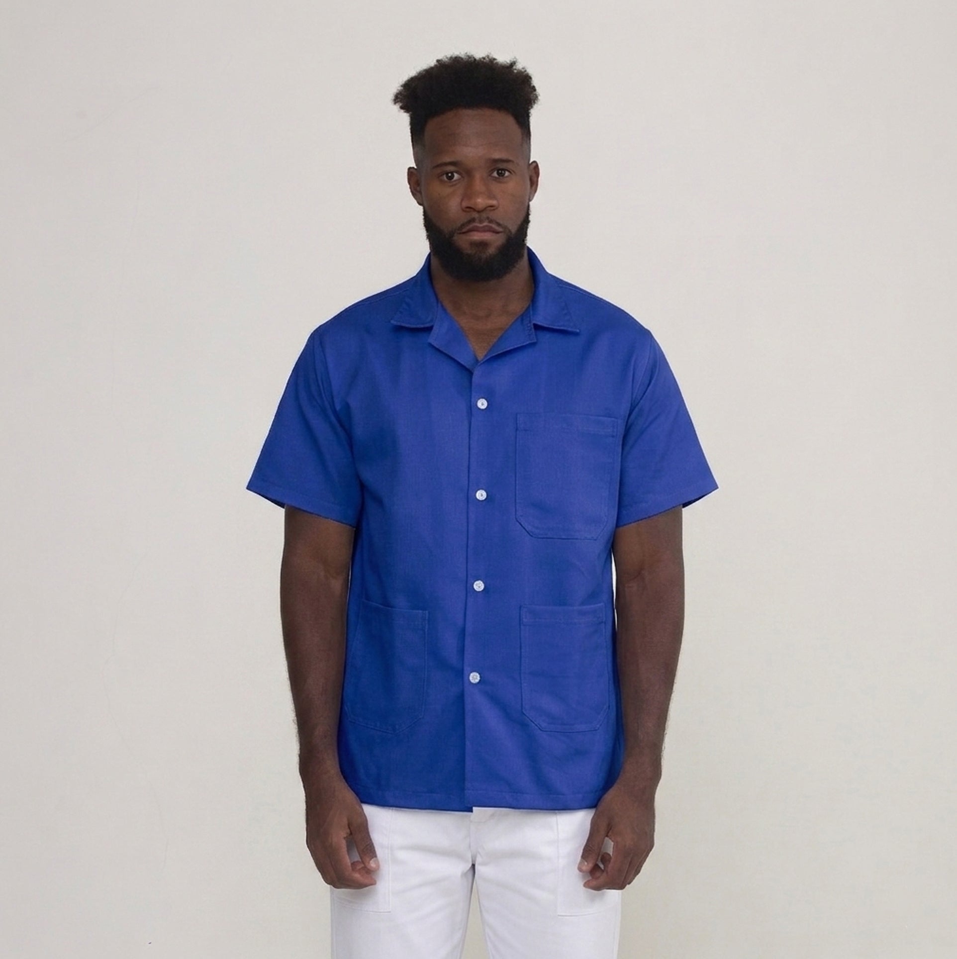 Jaleco Gola Esporte Brim Azul Royal