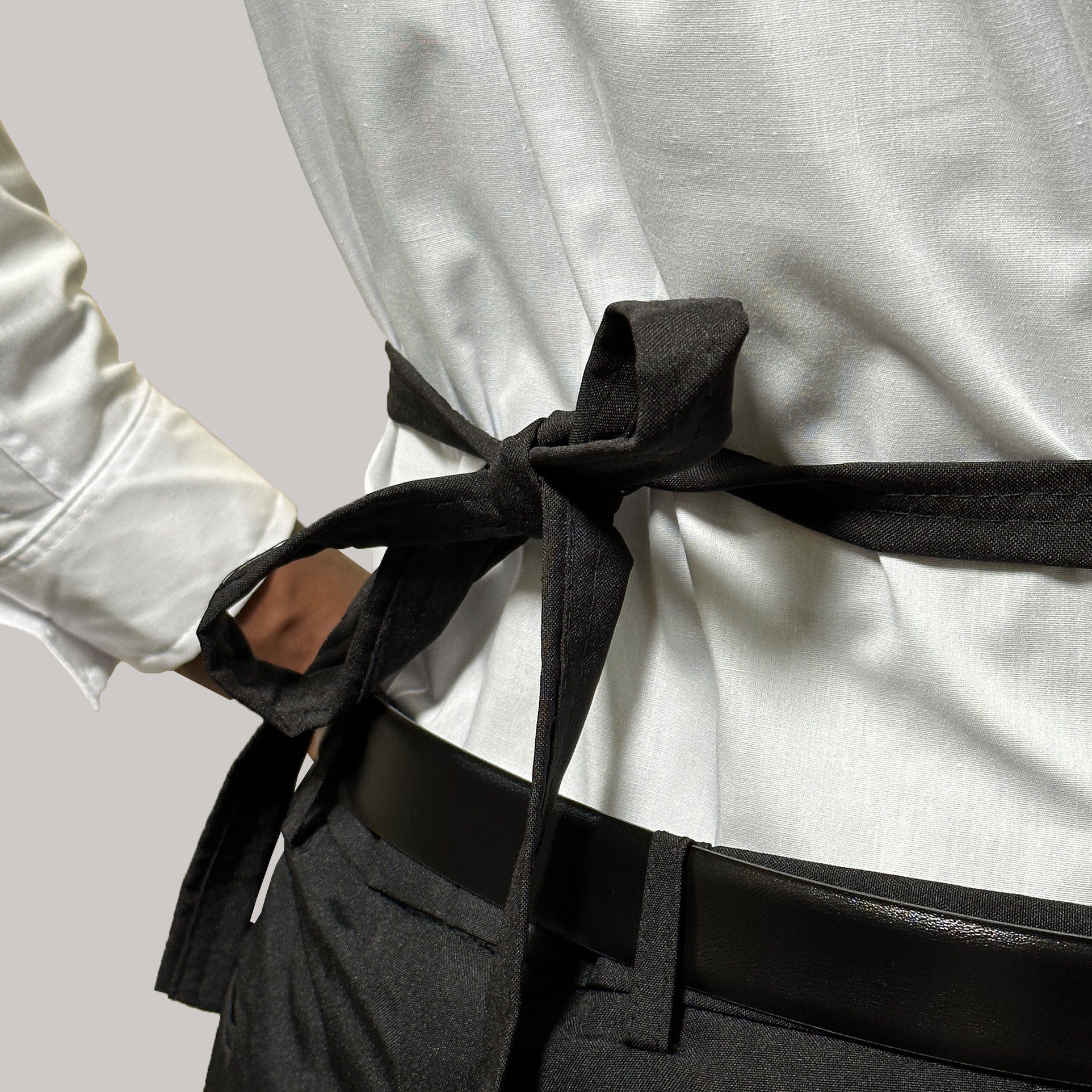 Avental Colete Preto Com Bolso Oxford