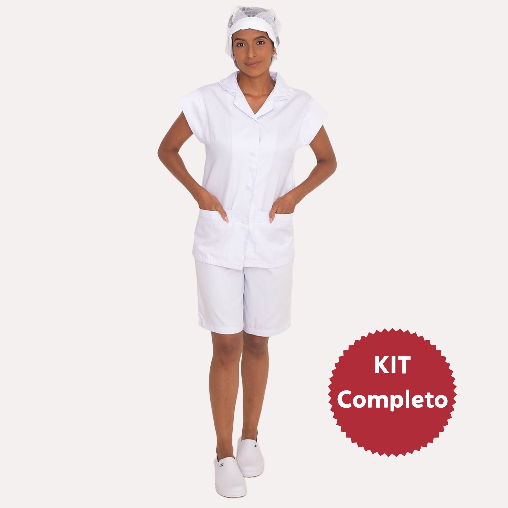 Uniforme babá Branco