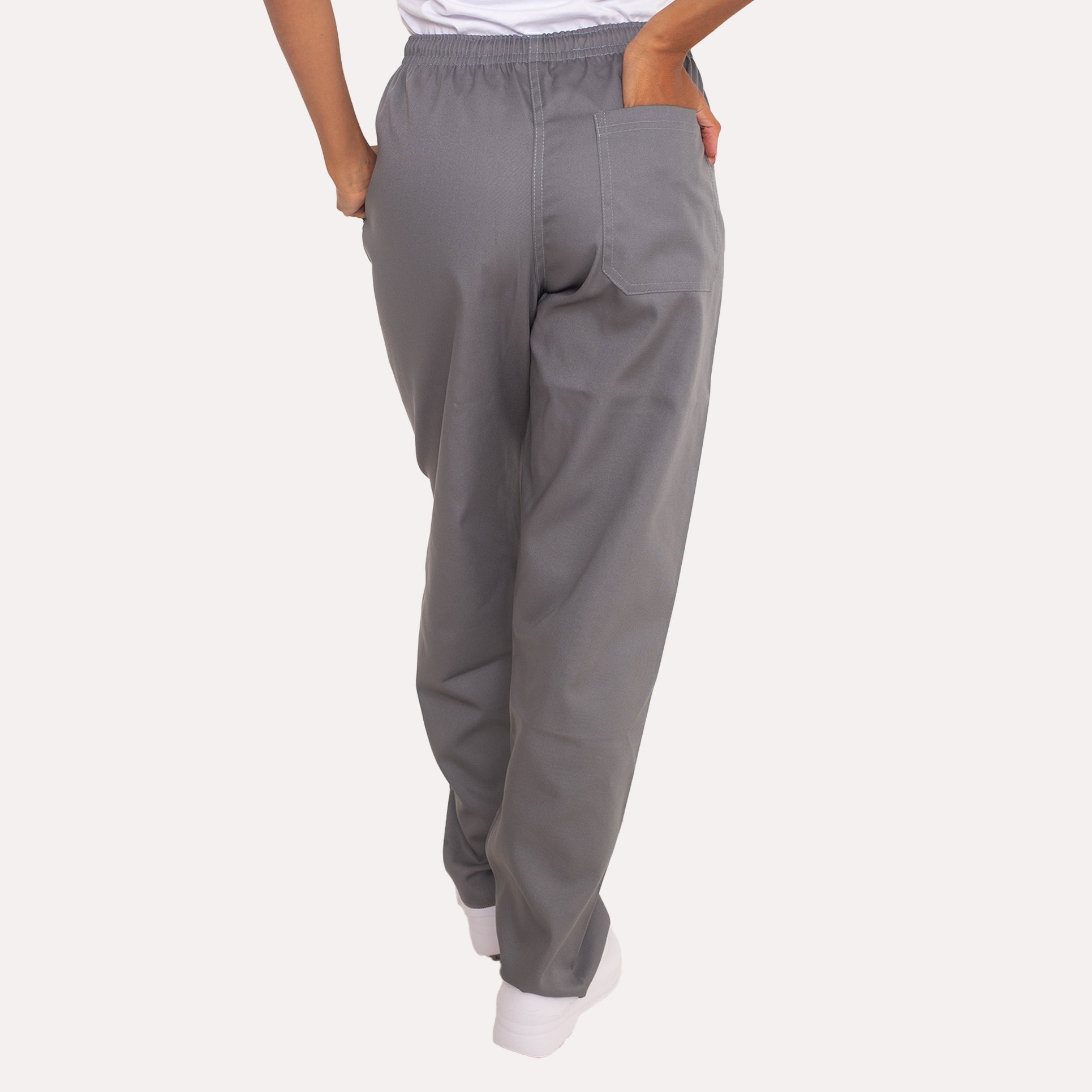 Calça Cinza Brim