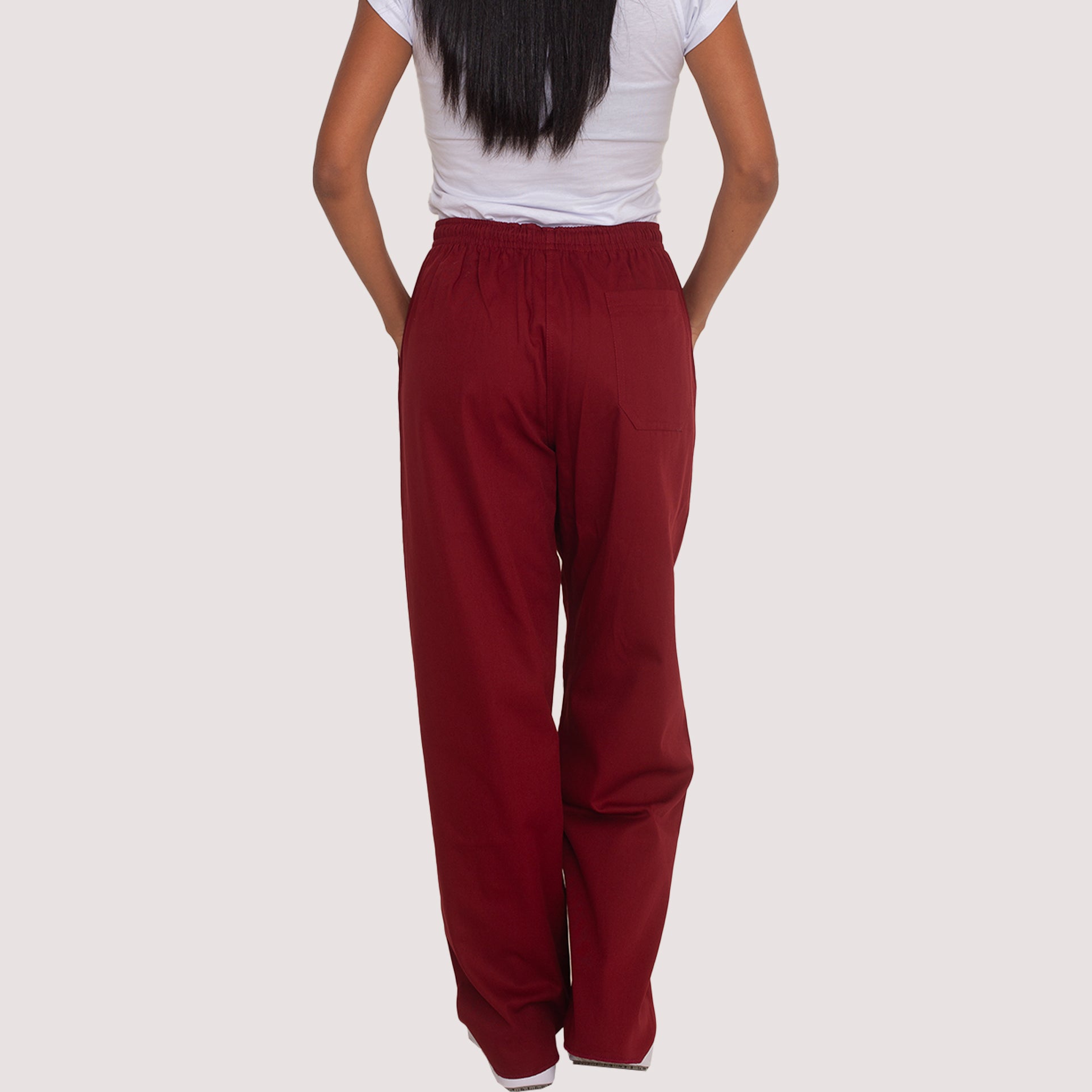Calça Vinho Brim