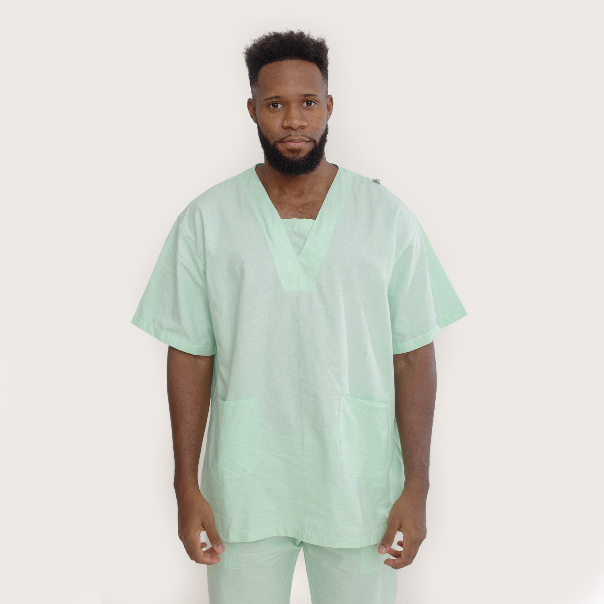 Uniforme Completo Hospitalar Verde (Jaleco + Calça)