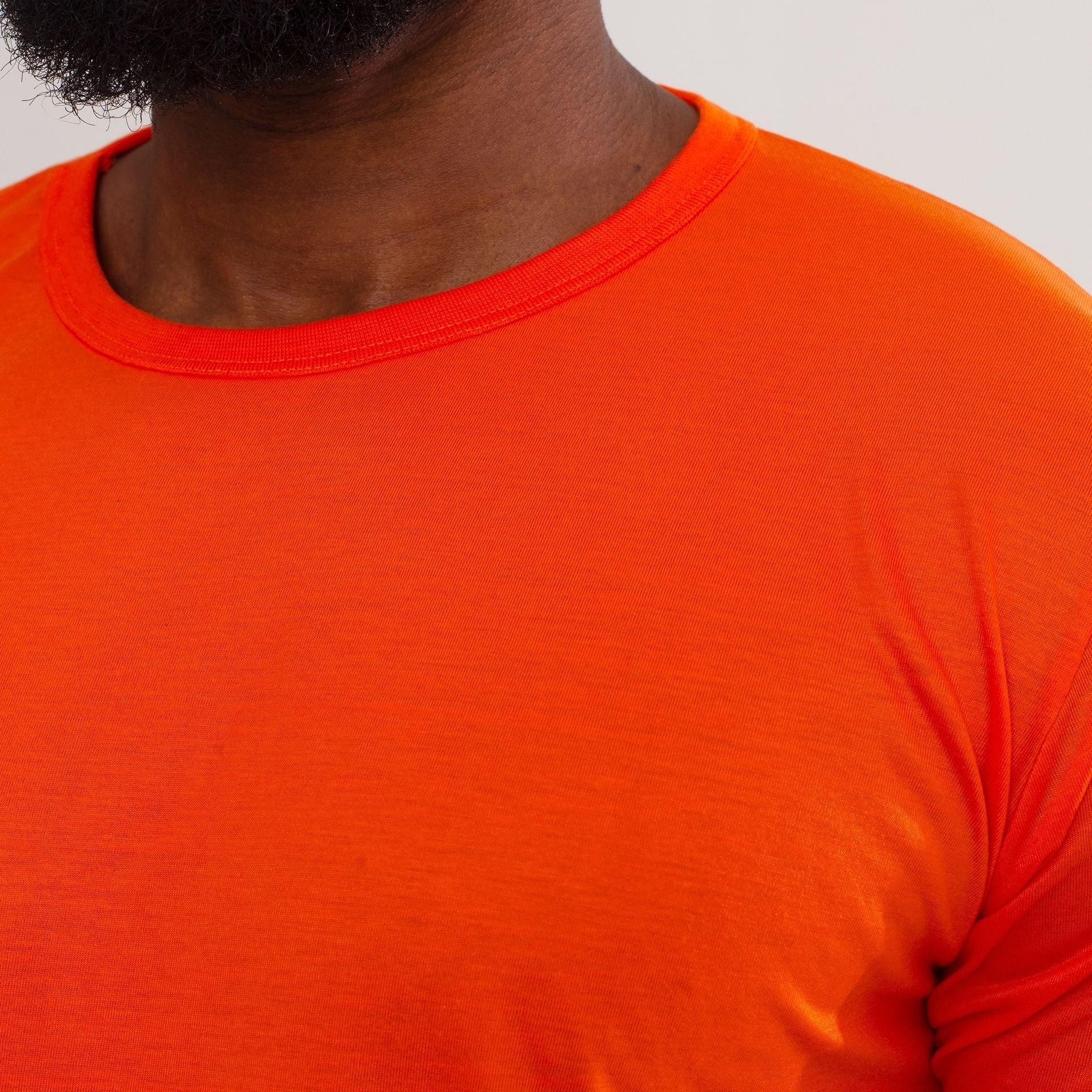 Camisa Laranja Malha Fria