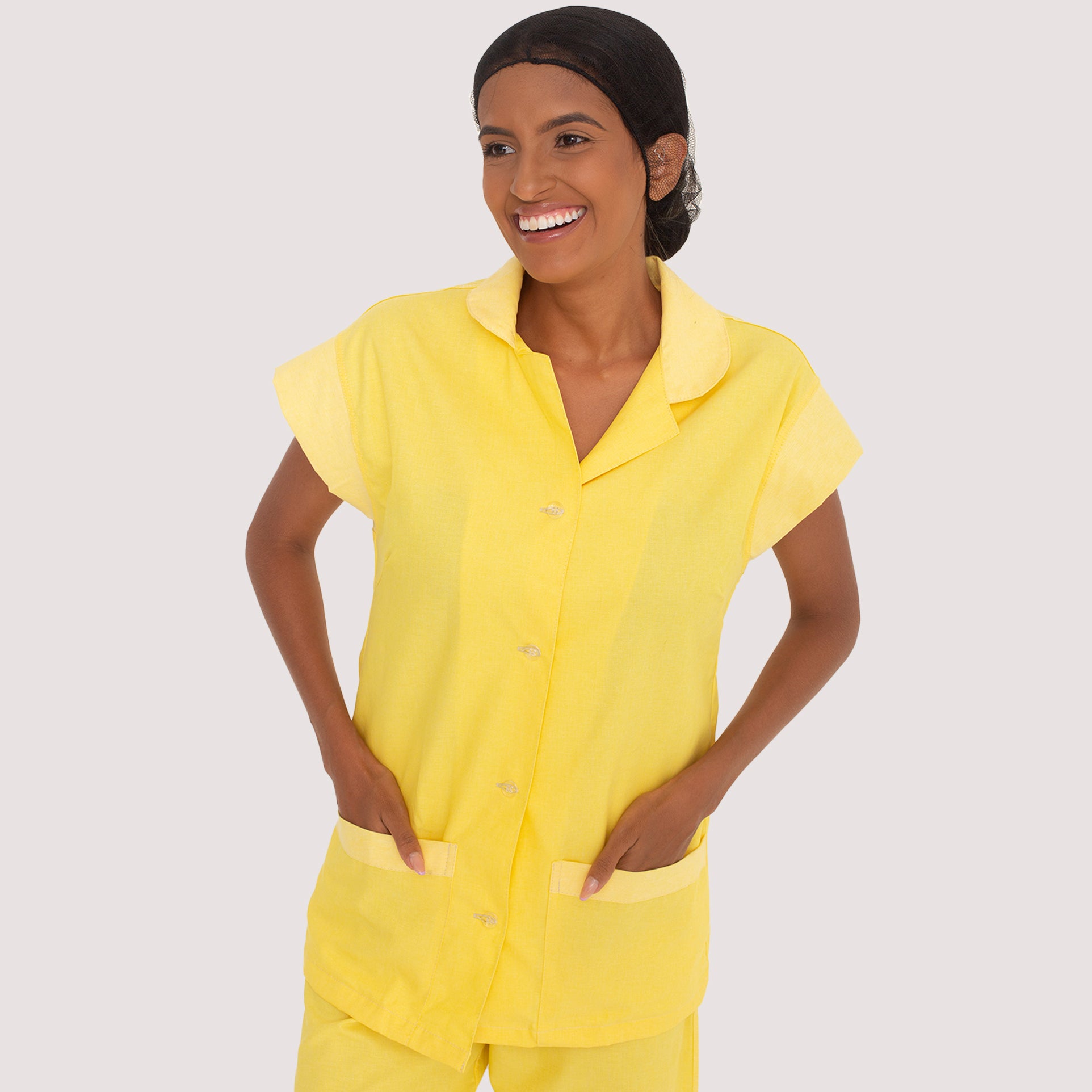 Uniforme babá Amarelo