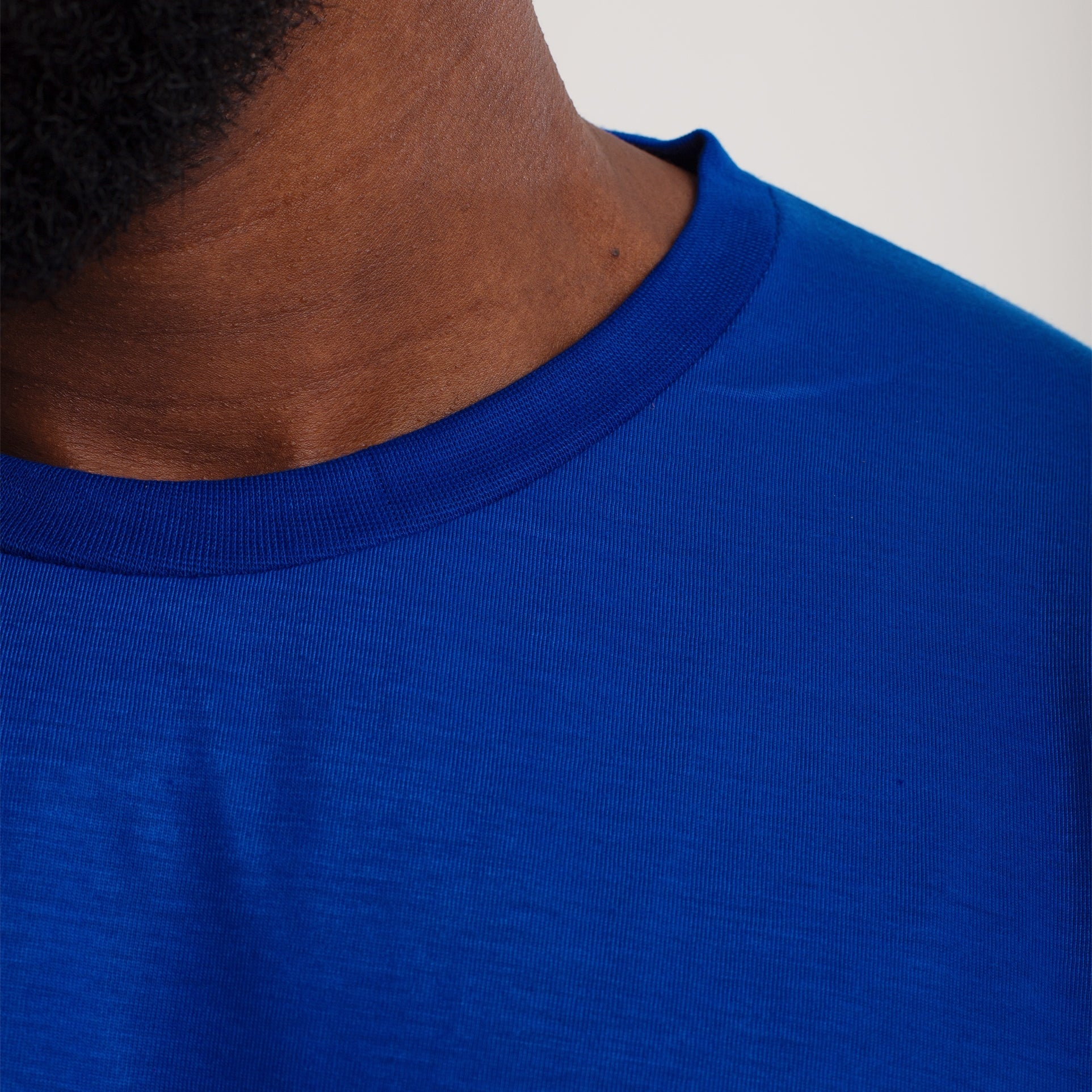 Camisa Azul Royal Malha Fria