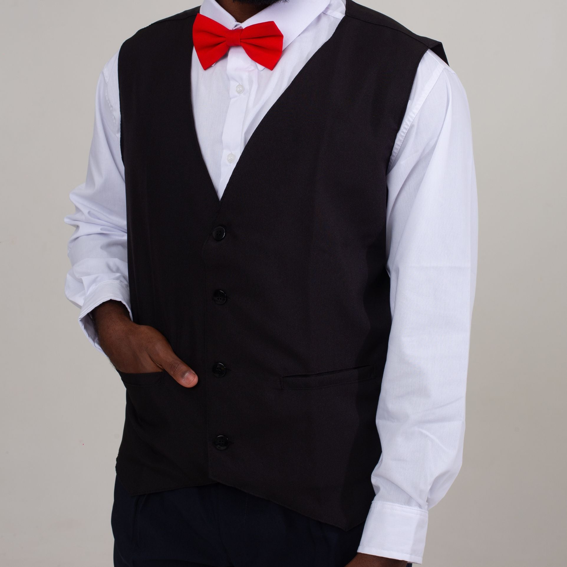Colete Oxford Preto