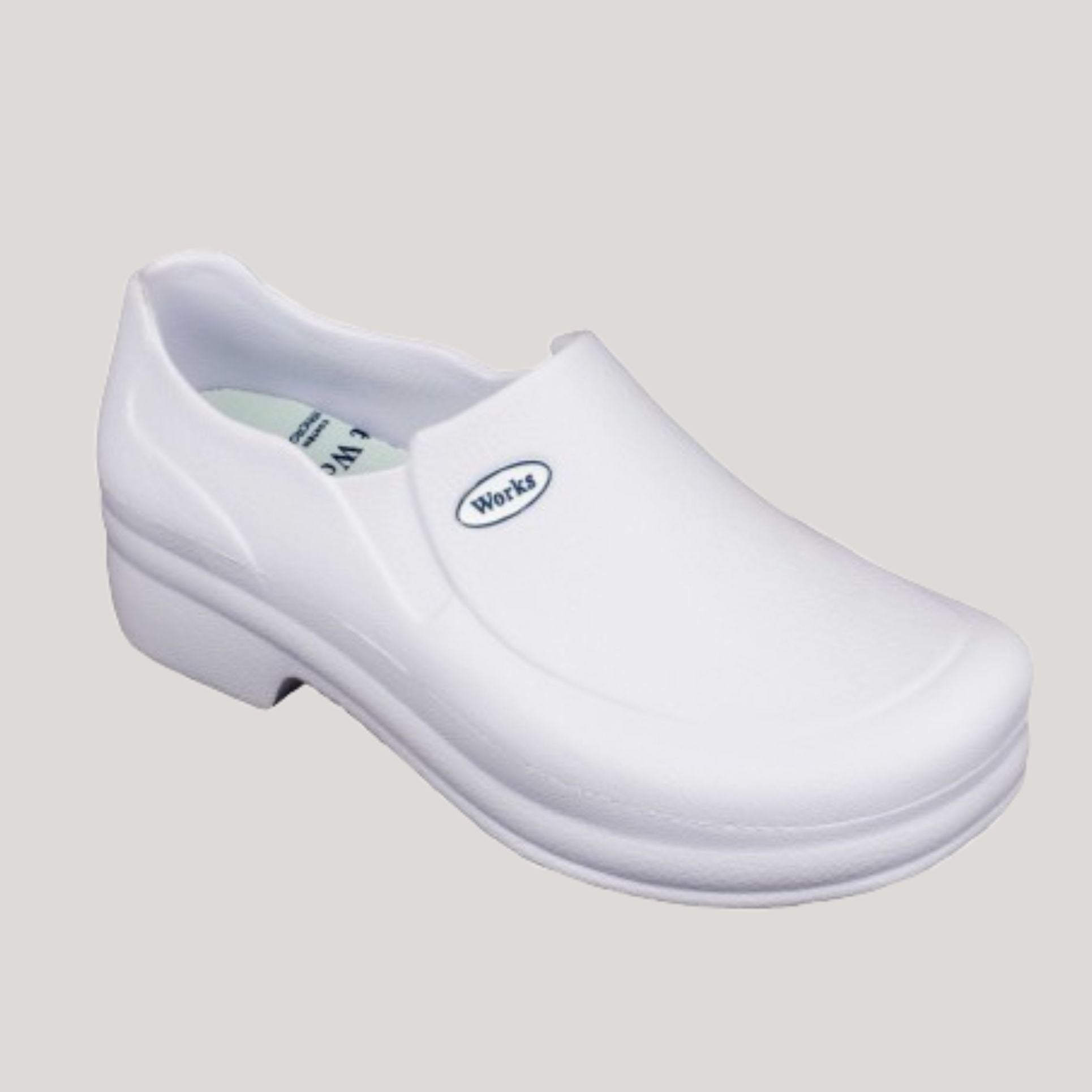 Sapato Antiderrapante Branco Premium