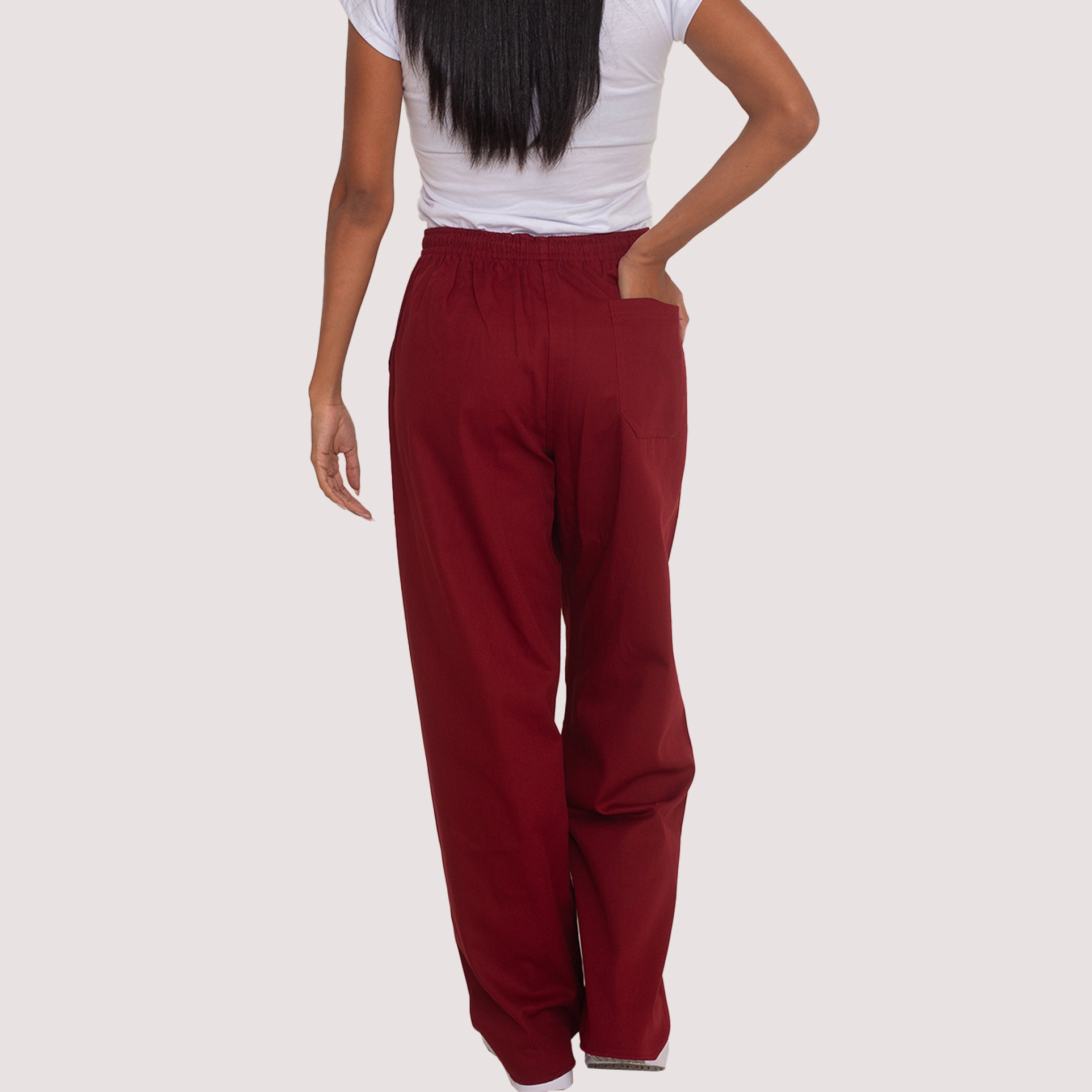 Calça Vinho Brim