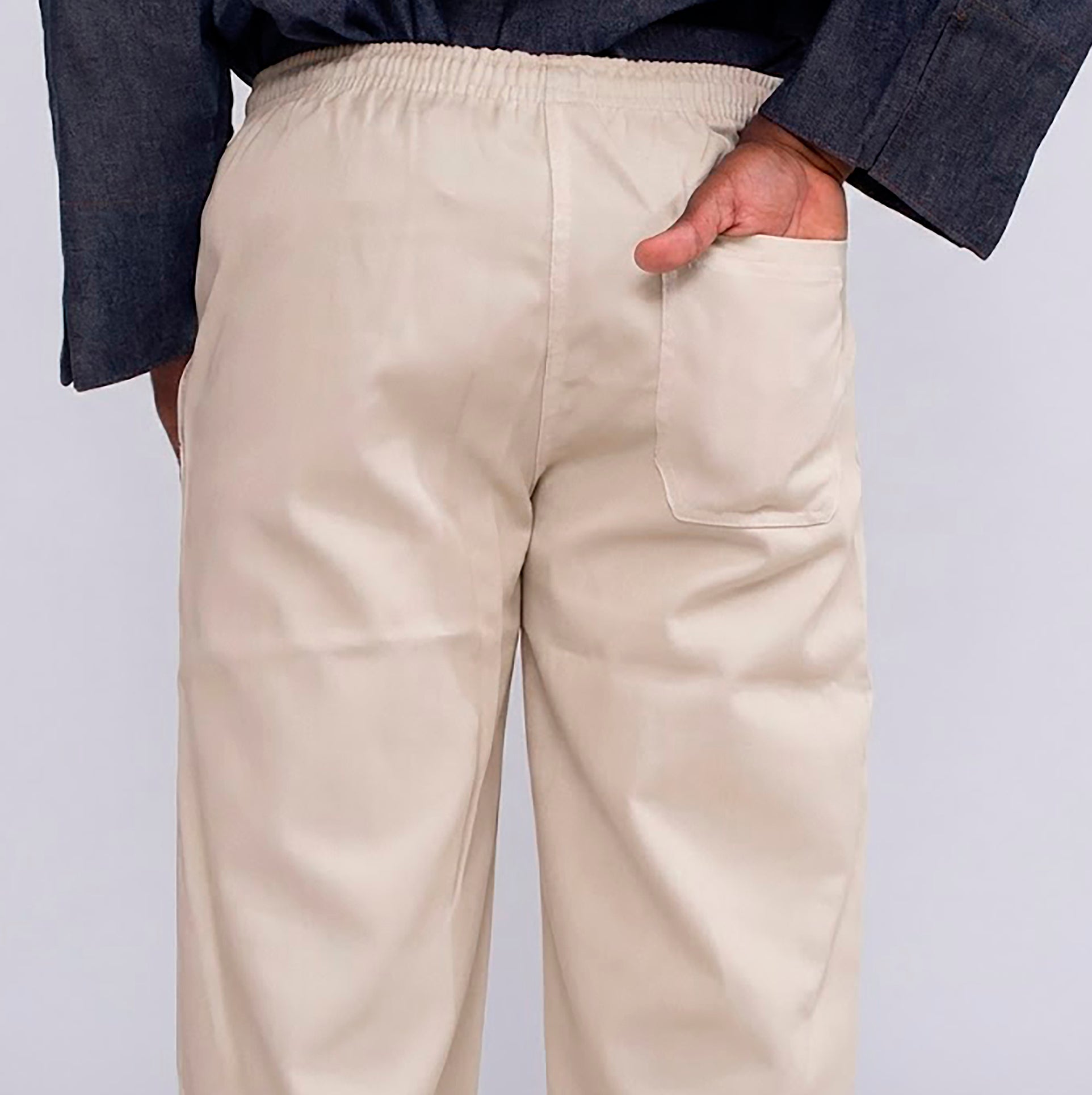 Calça Brim Areia