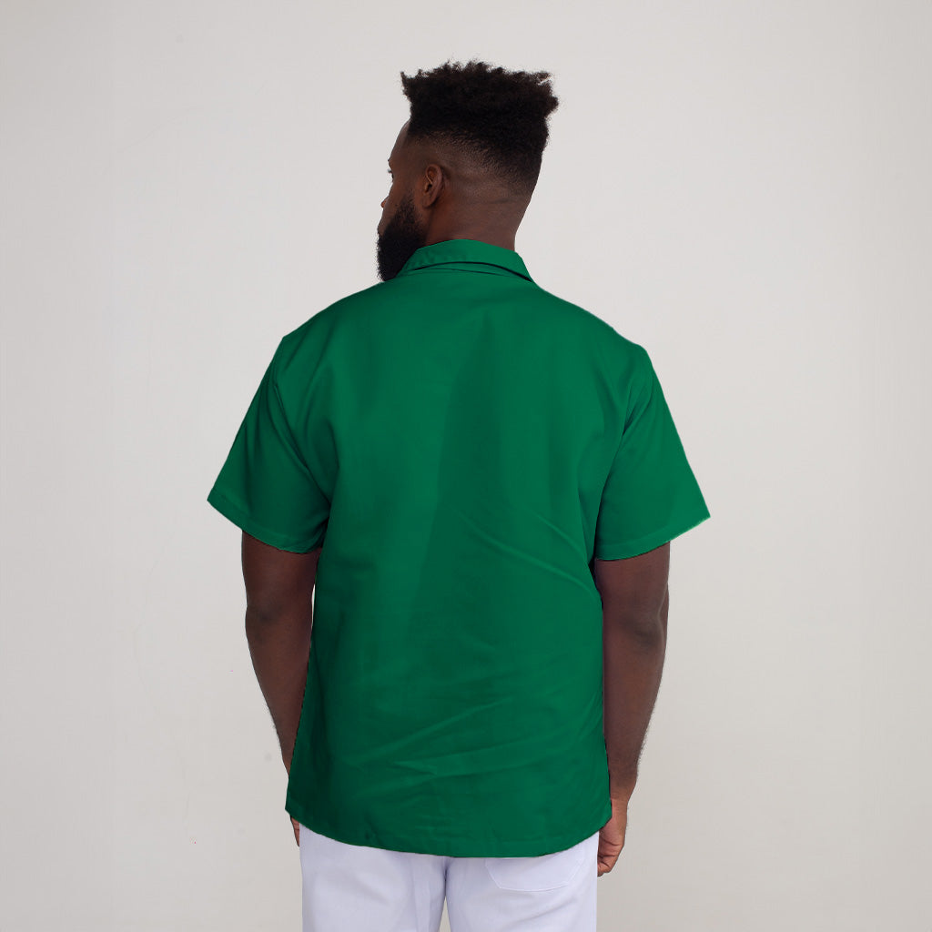 Jaleco Gola Esporte Brim Verde Bandeira
