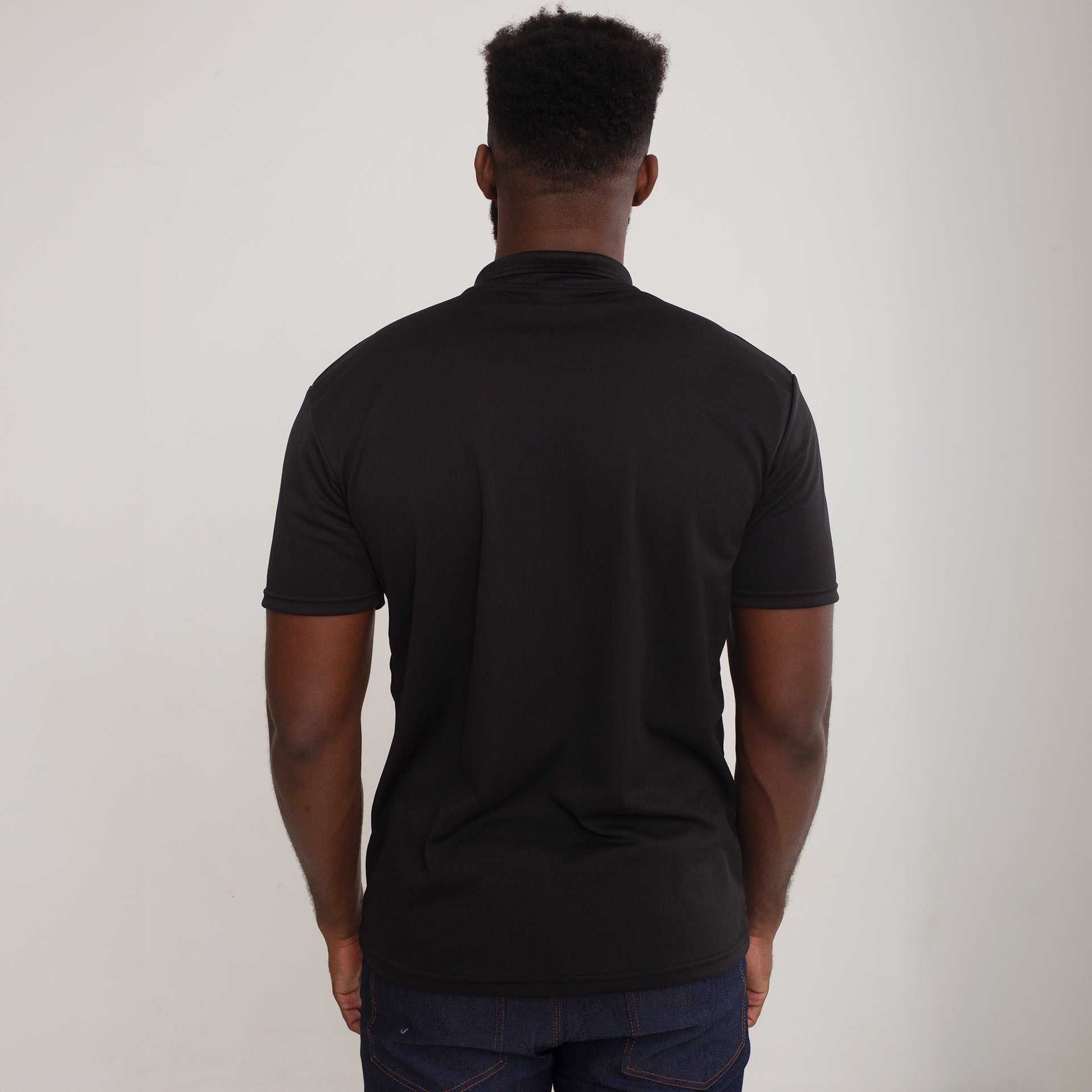 Camisa Polo Preta Dryfit