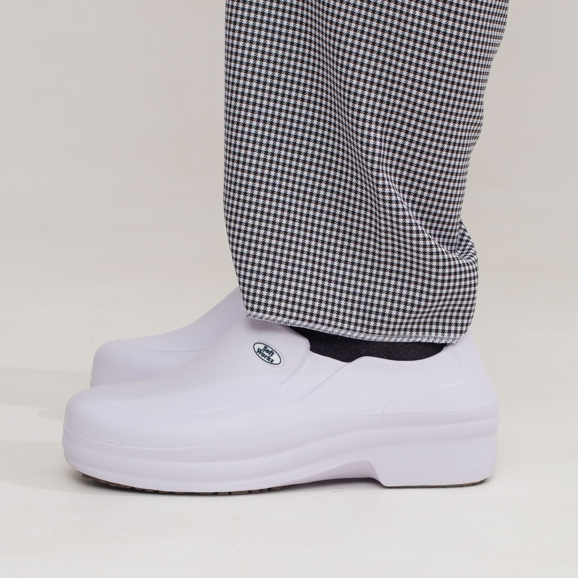 Sapato Antiderrapante Branco Premium