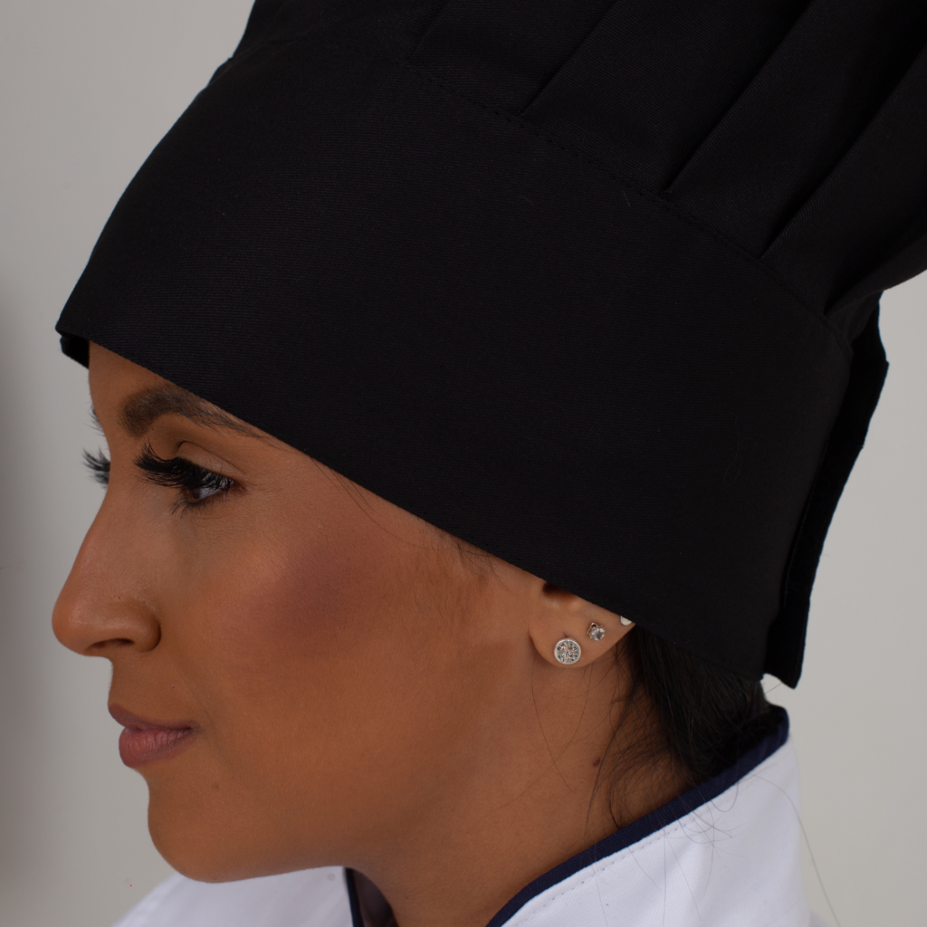 Chapéu de chef Preto