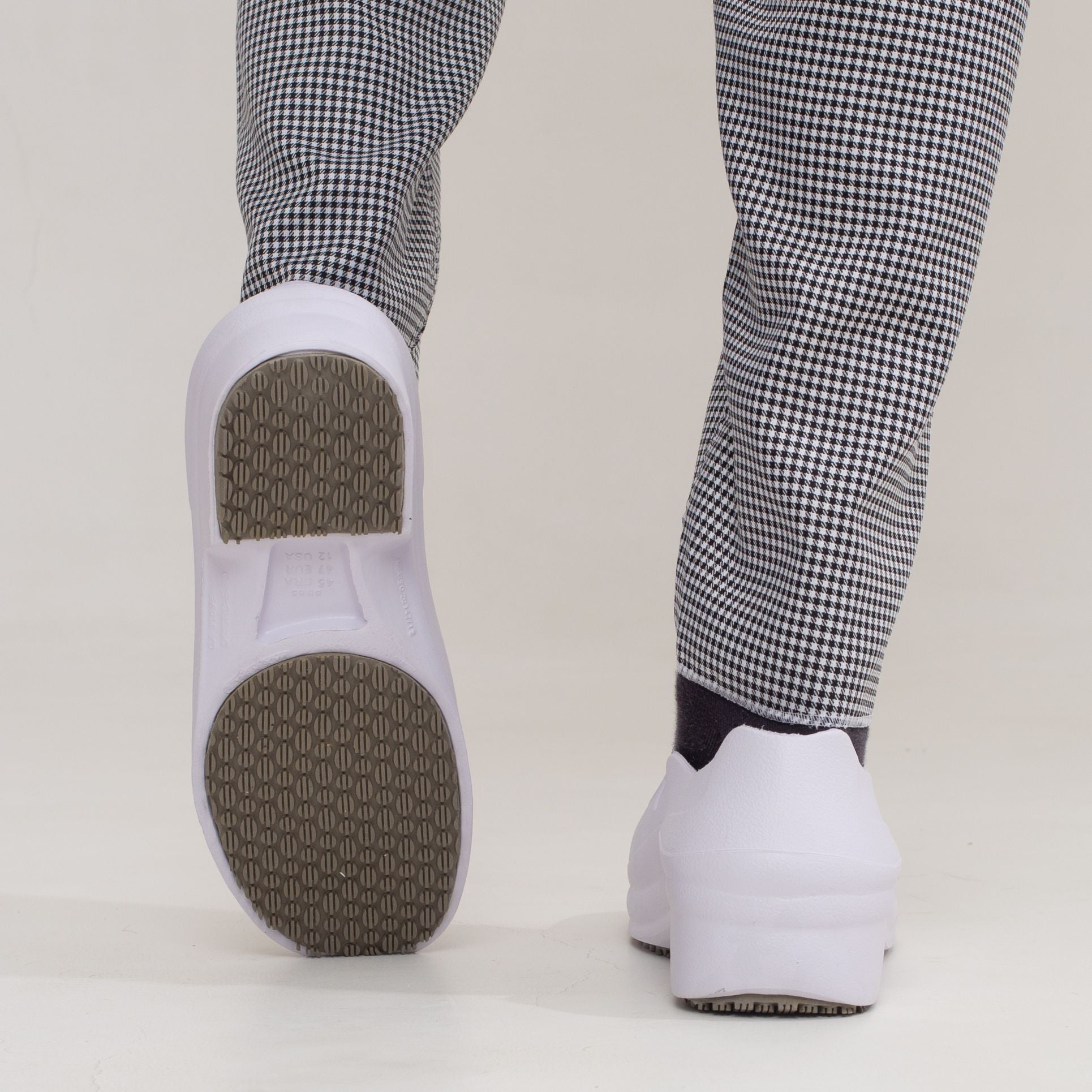 Sapato Antiderrapante Branco Premium