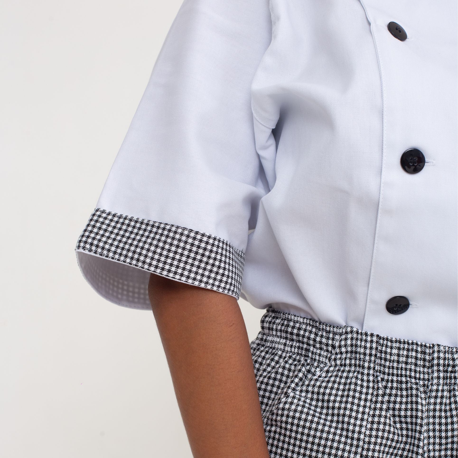 Dólmã Manga Curta Com Detalhes Carijó