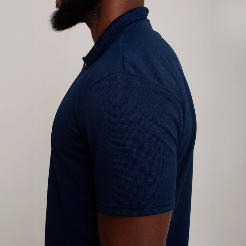 Camisa Polo Azul Marinho Dryfit