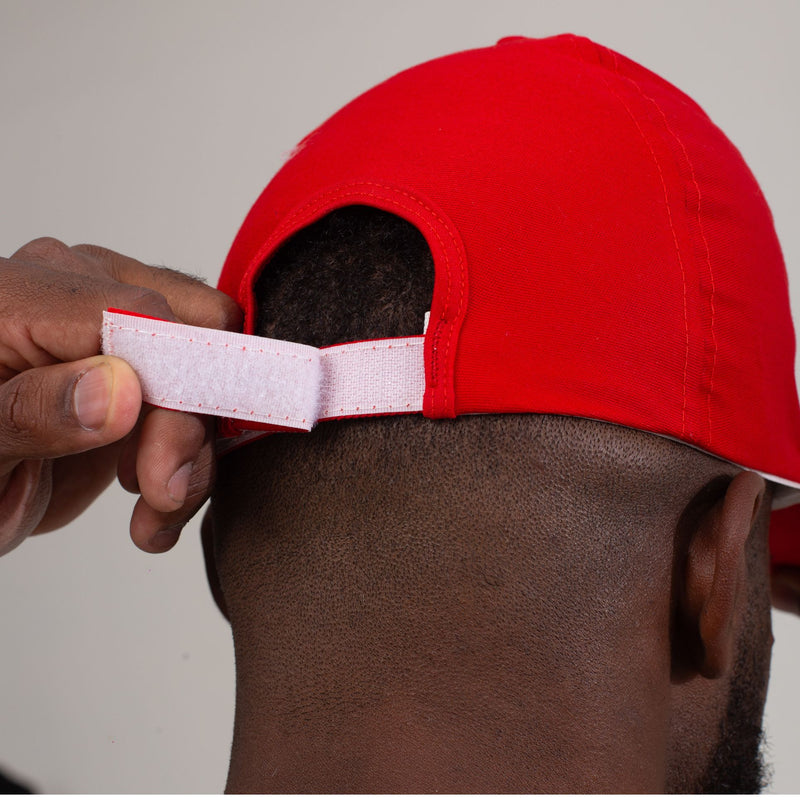 Boné de Brim Vermelho