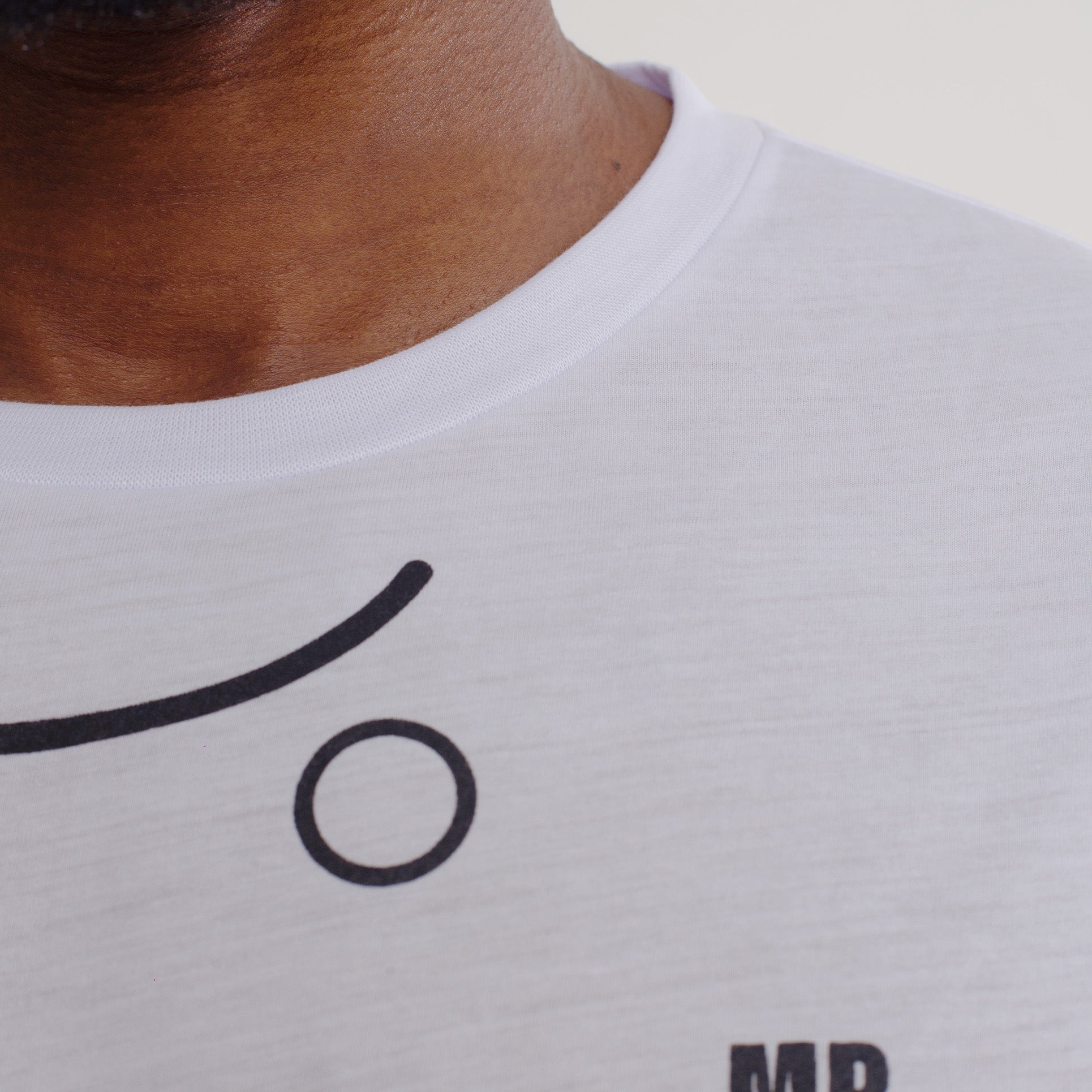 Camisa de Malha 100% Algodão Branca Mr Chef