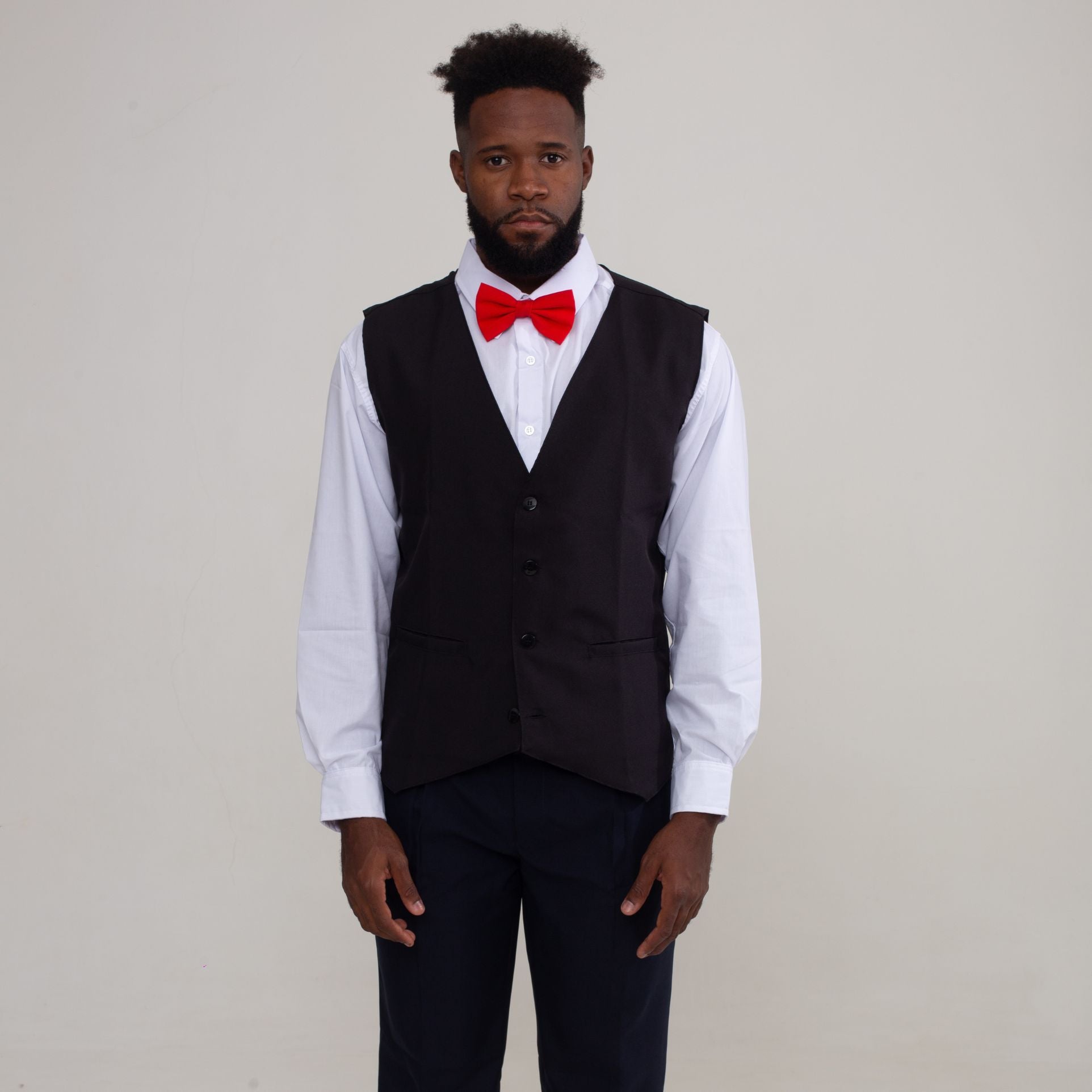 Colete Oxford Preto