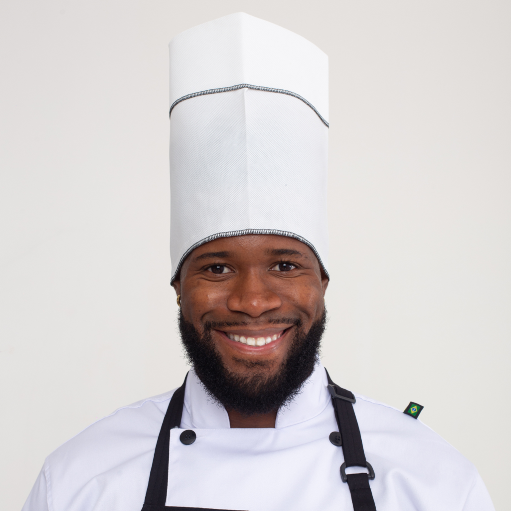 Chapéu de chef TNT Branco