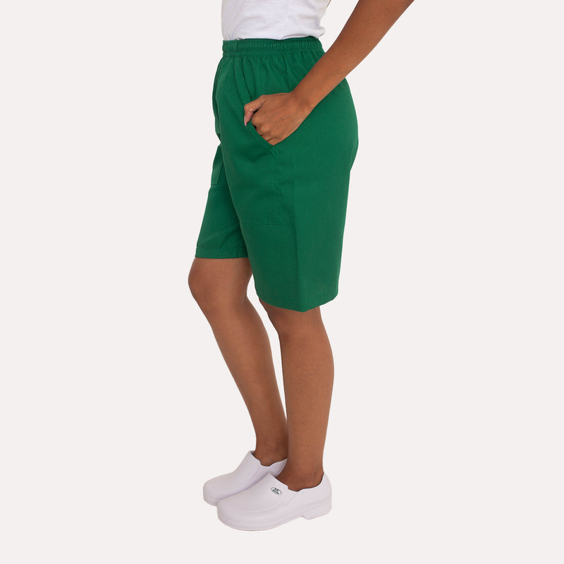 Bermuda Verde Bandeira Brim
