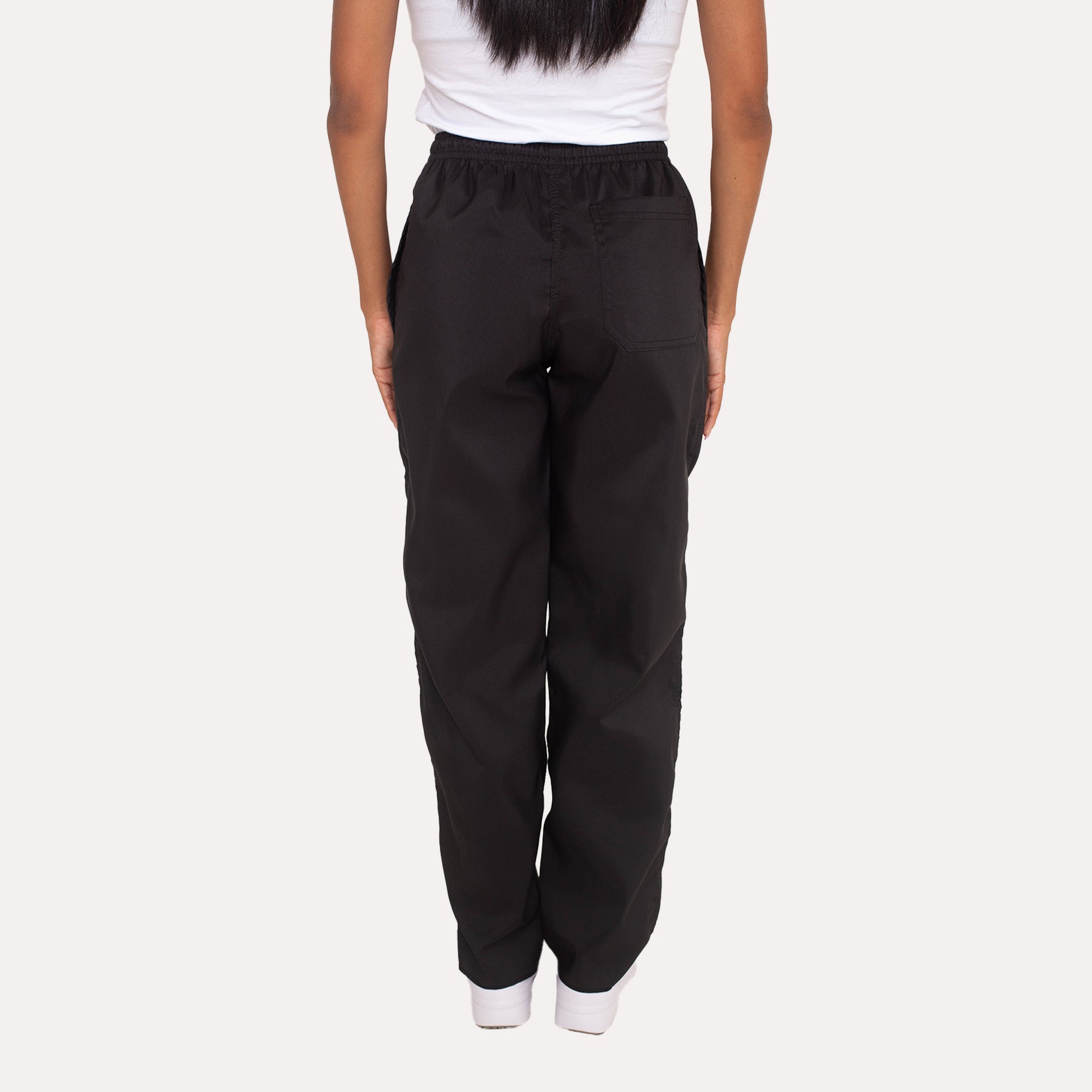 Calça Preta com elástico Oxford