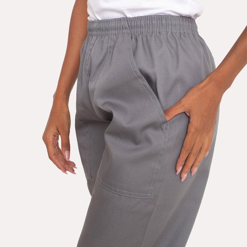 Calça Cinza Brim