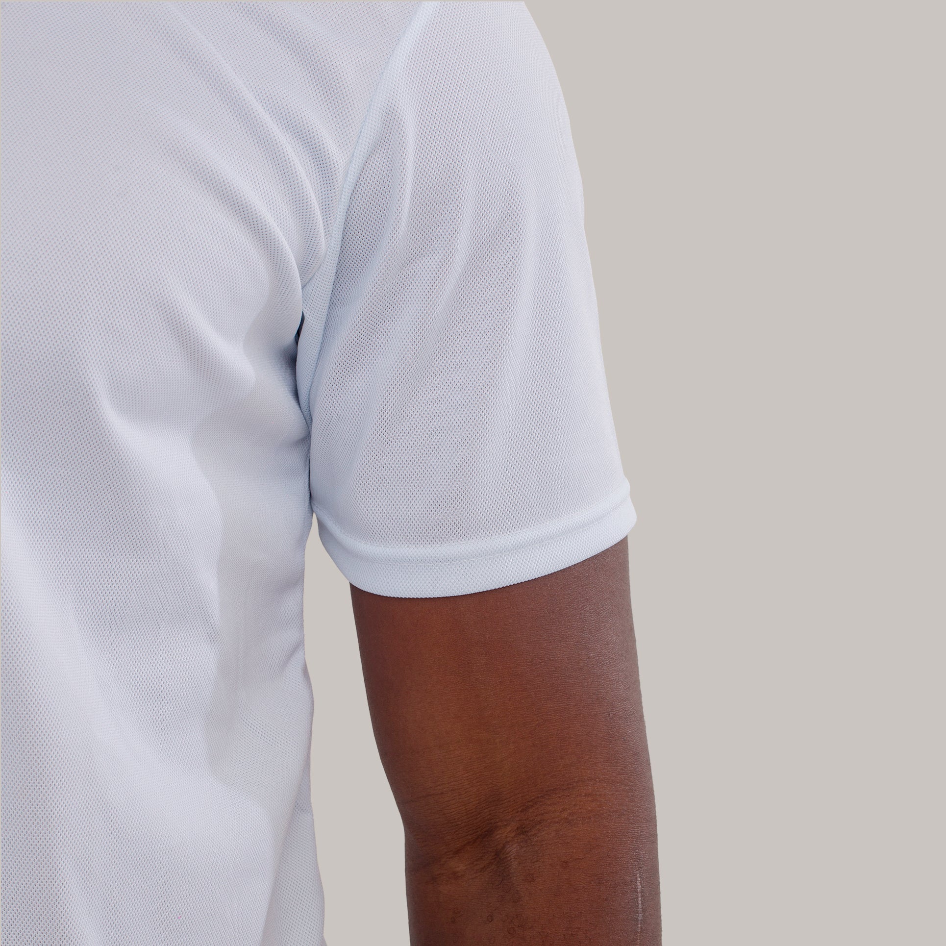 Camisa Polo Branca Dryfit