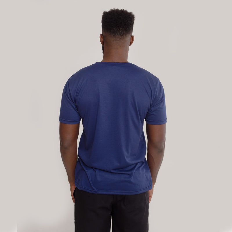 Camisa Azul Marinho Malha Fria