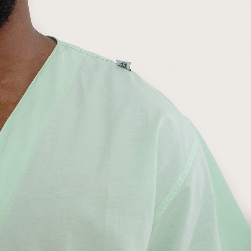 Uniforme Completo Hospitalar Verde (Jaleco + Calça)