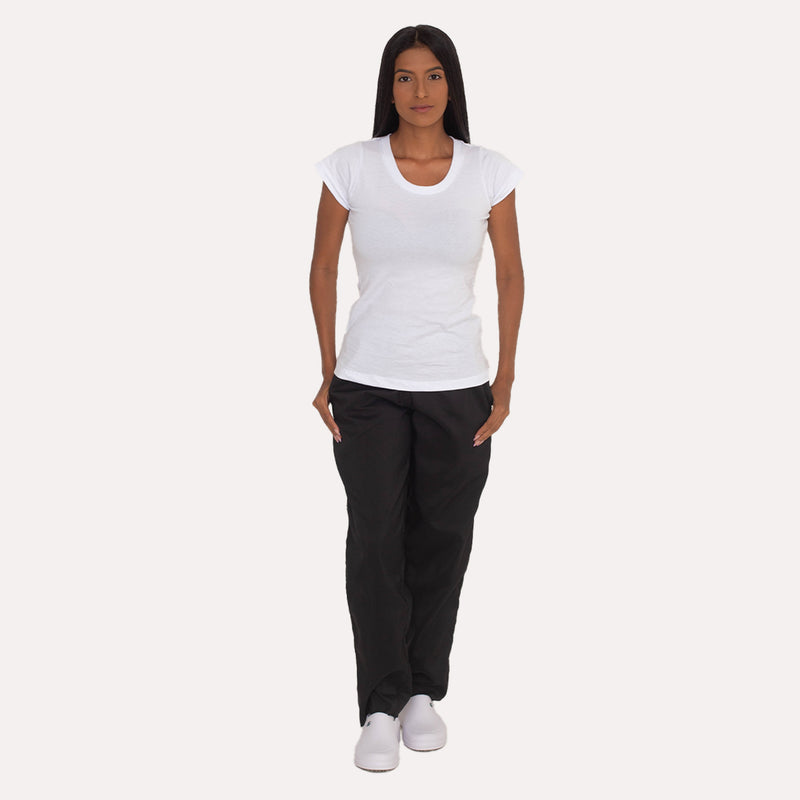 Camisa Branca de Algodão Premium Feminina