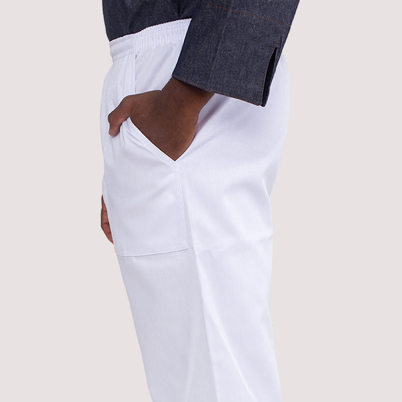 Calça Branca Brim