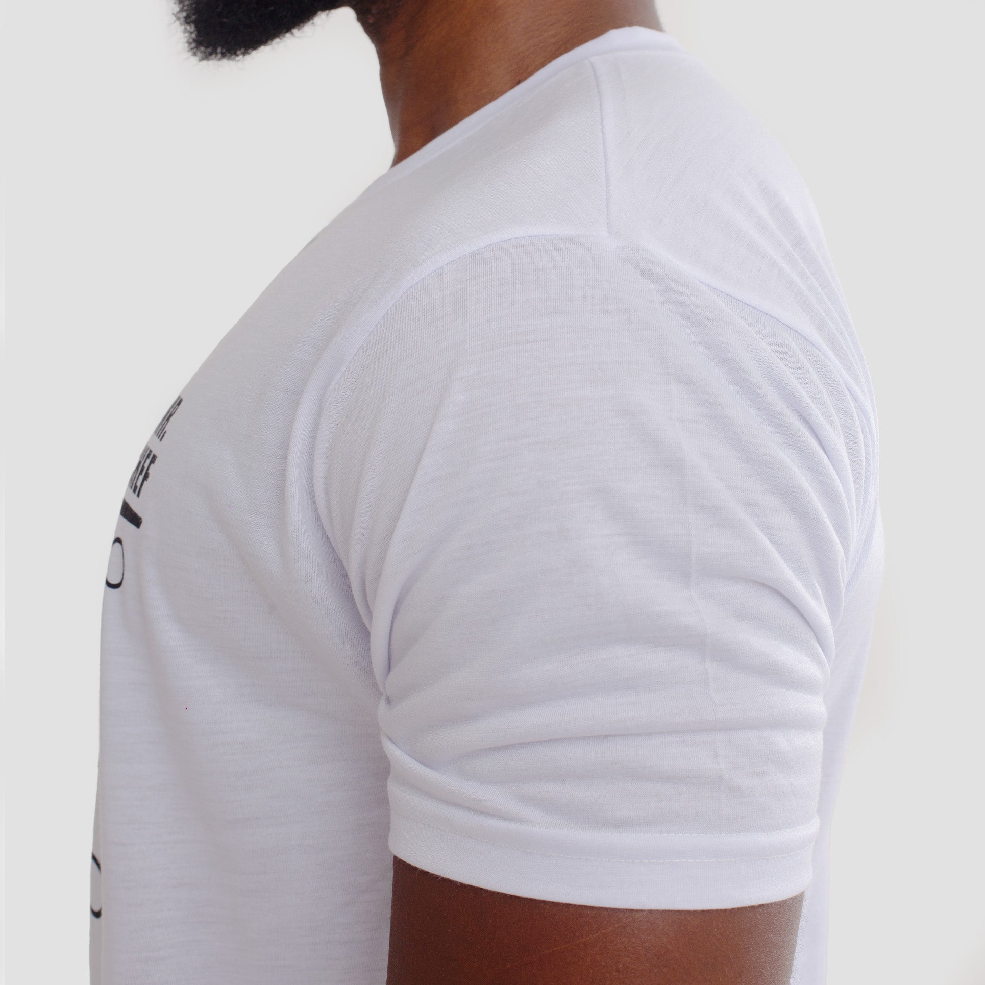 Camisa de Malha 100% Algodão Branca Mr Chef