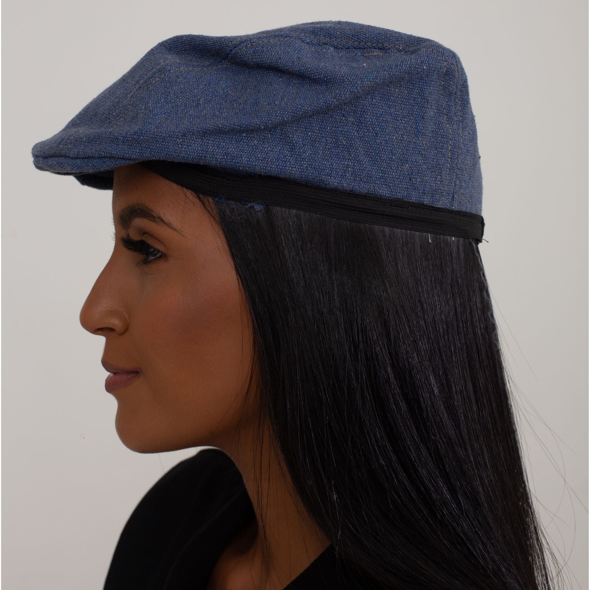 Boina de Lona Azul Jeans