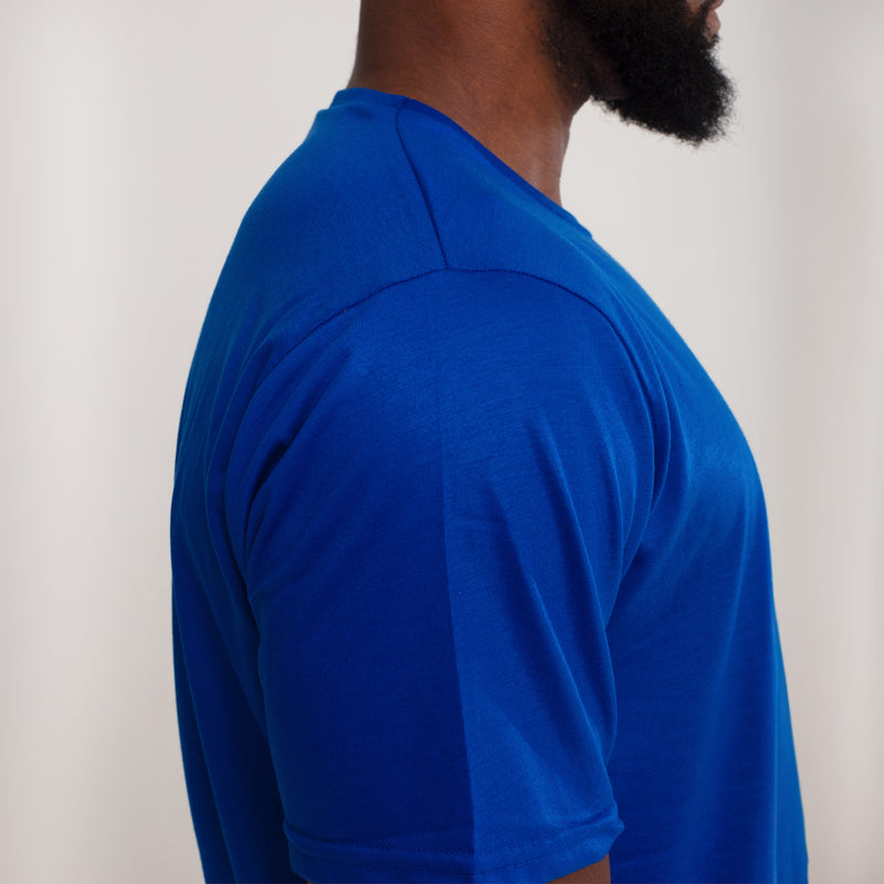 Camisa Azul Royal Malha Fria