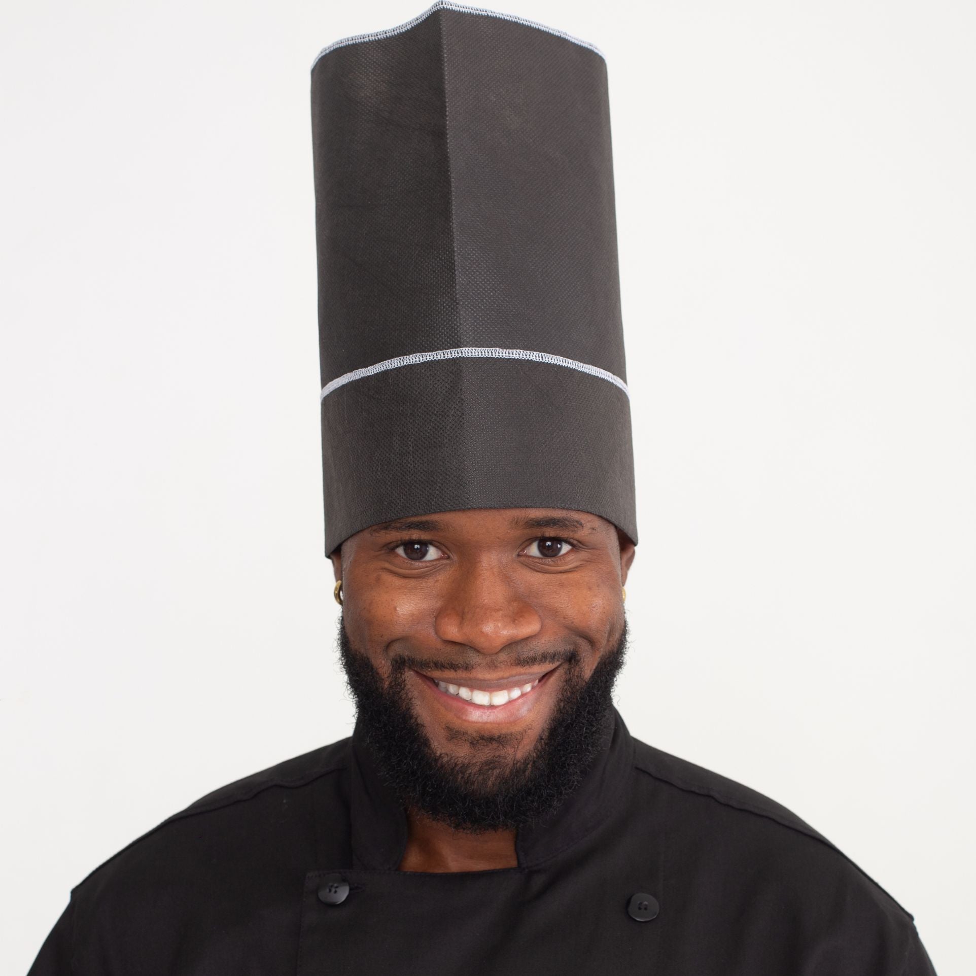 Chapéu de chef TNT Preto