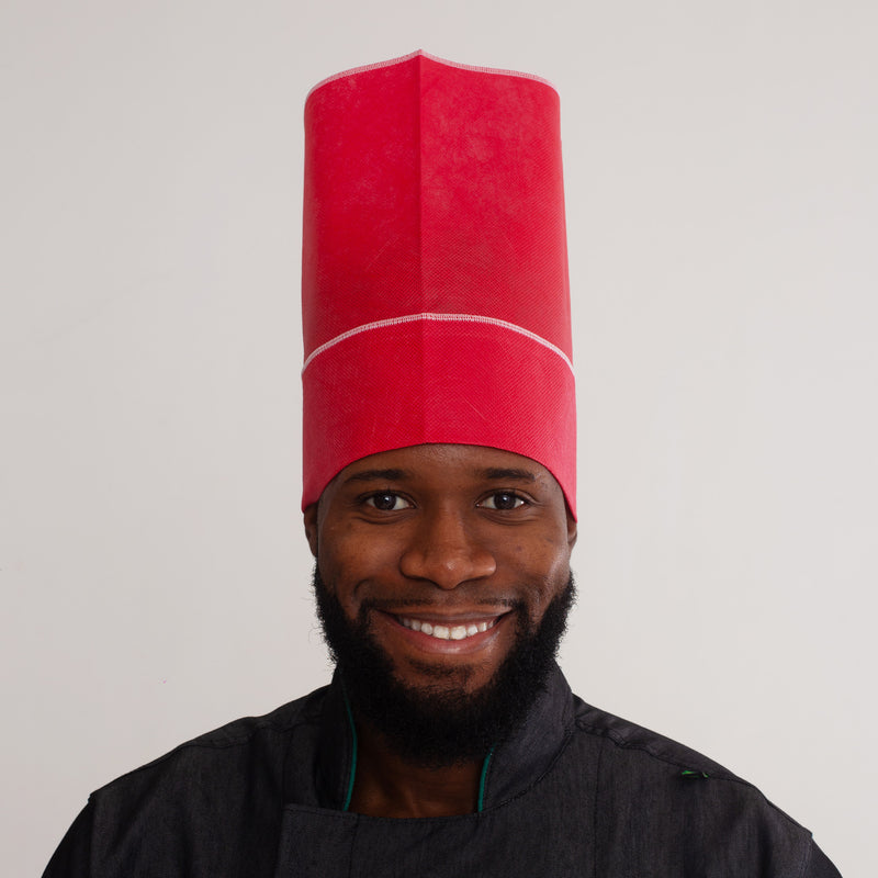 Chapéu de chef TNT Vermelho